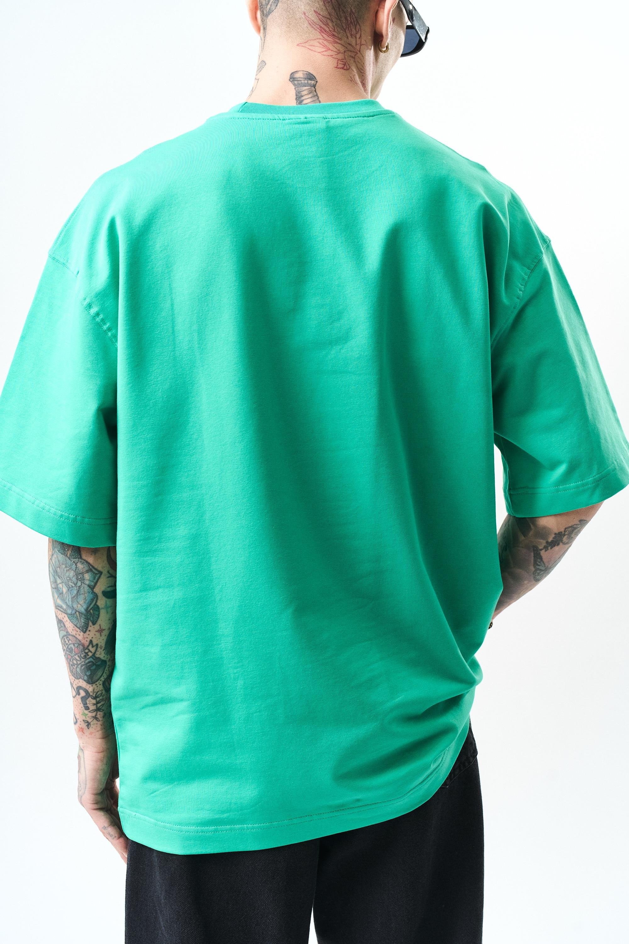 Respire Yazı Detaylı Oversize T-Shirt