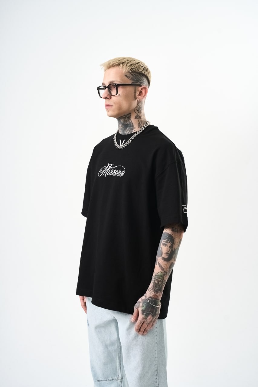 Erkek  Mirrors Oversize T-Shirt