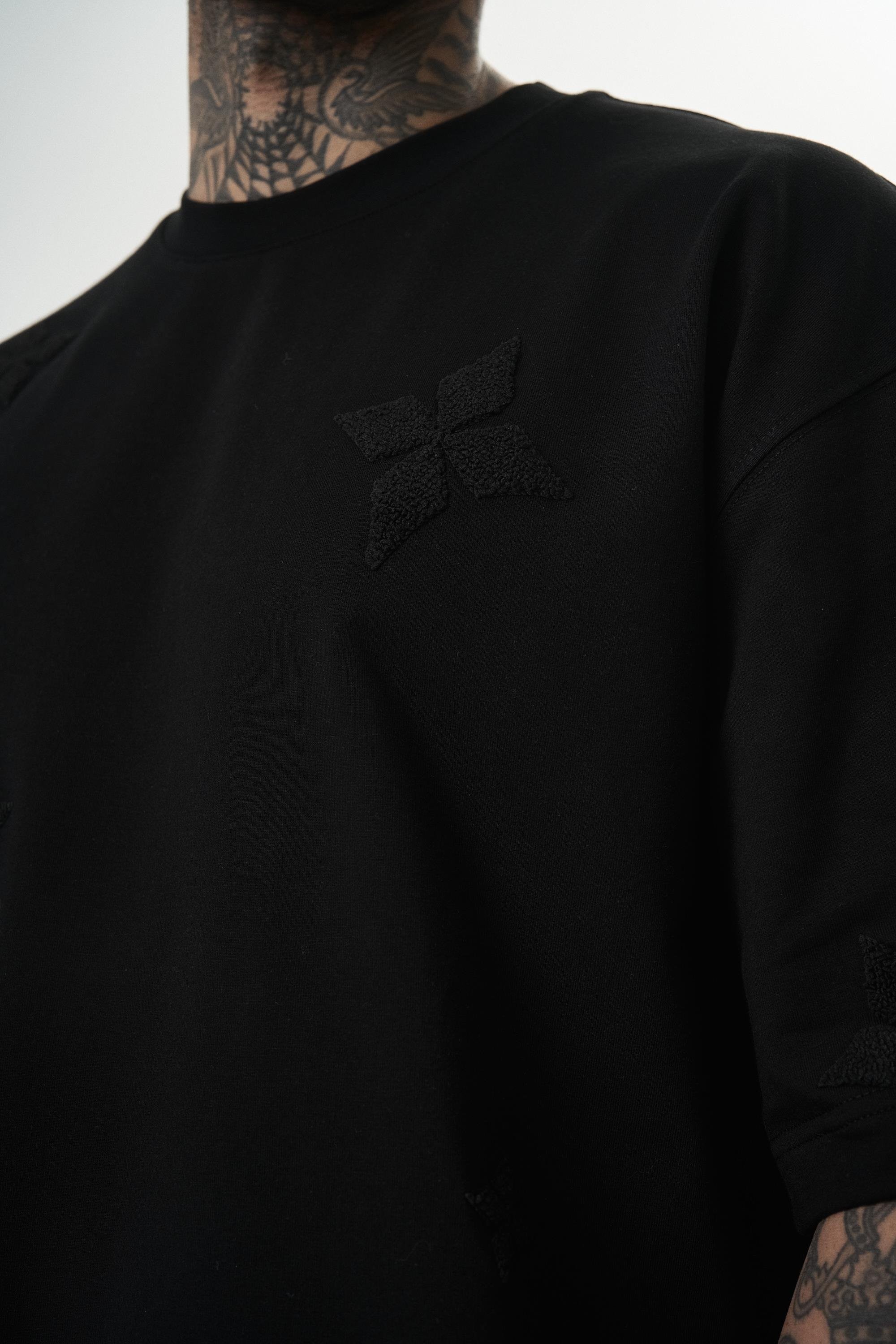 Süzene Nakış Detaylı Oversize T-Shirt