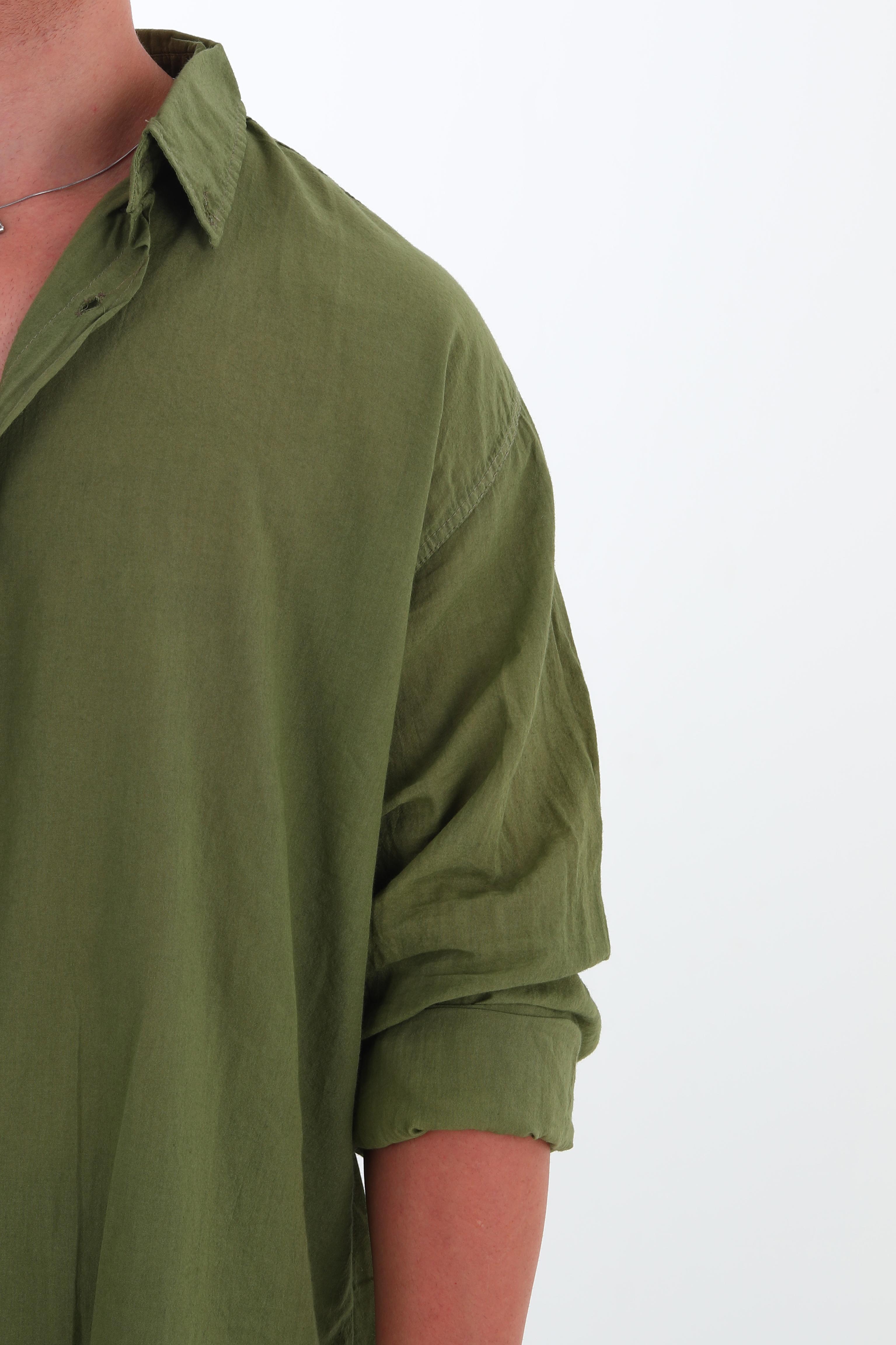 Haft Collection Oversize Gömlek