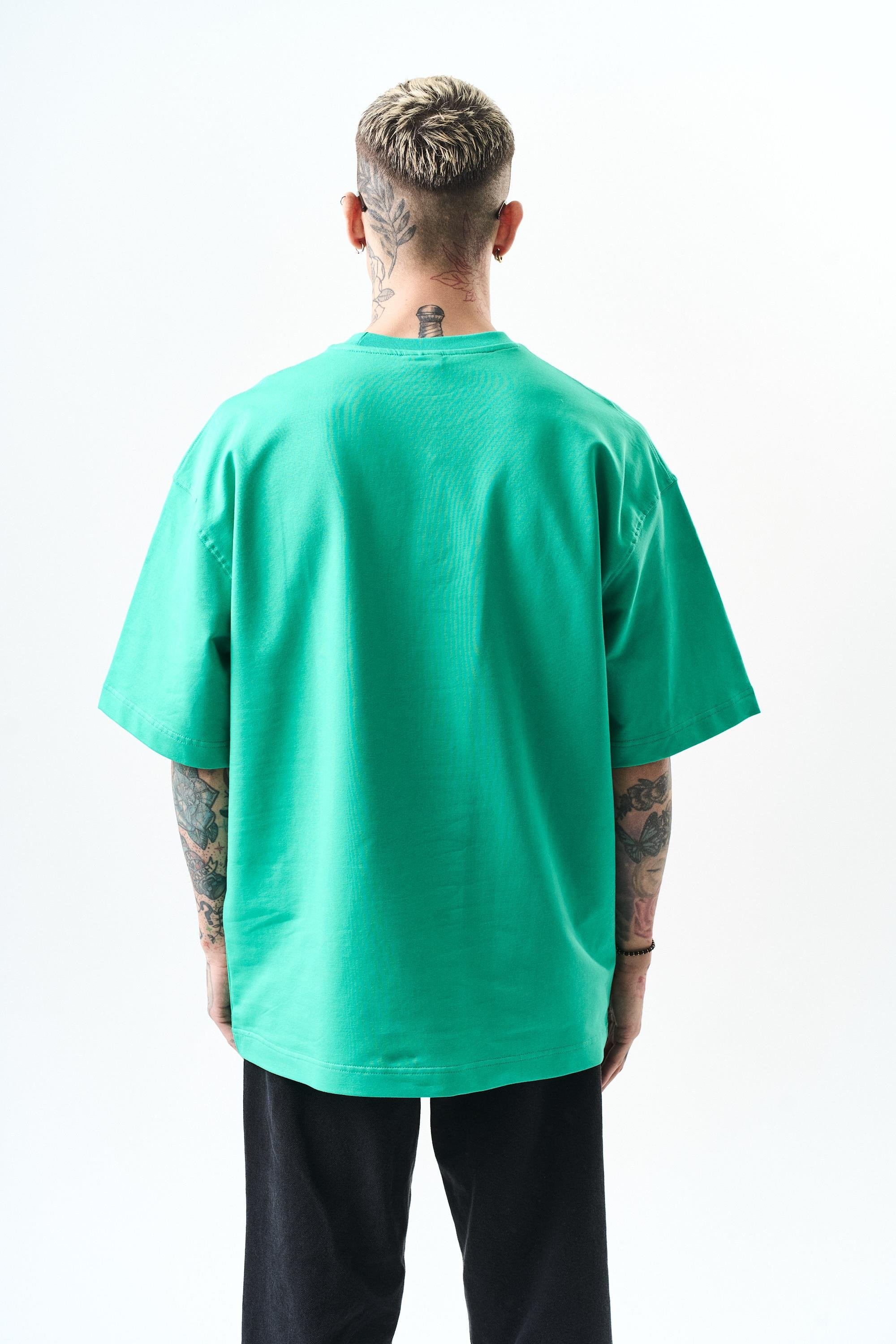 Respire Yazı Detaylı Oversize T-Shirt