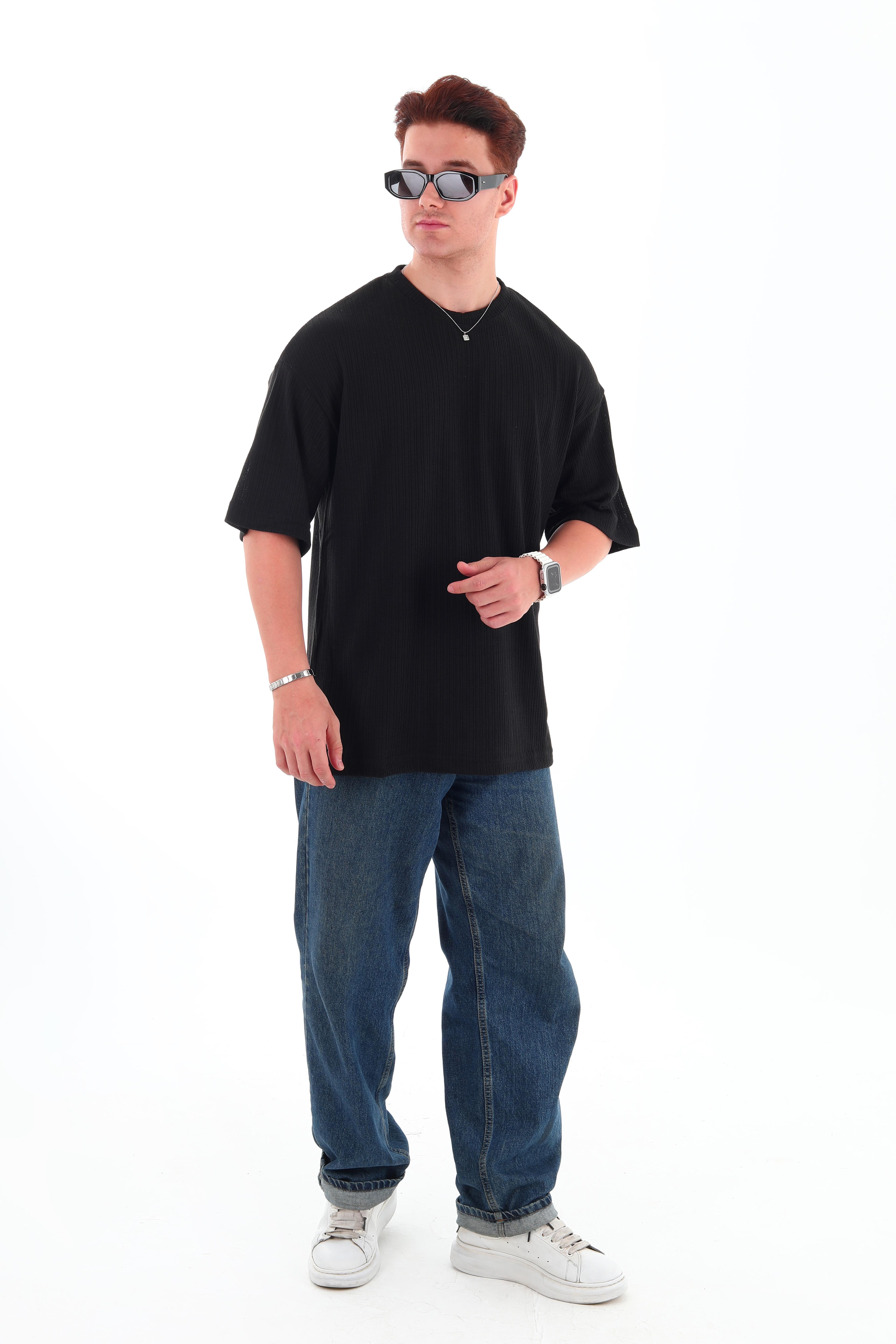Haft Collection Dikiş Detaylı Basic T-Shirt
