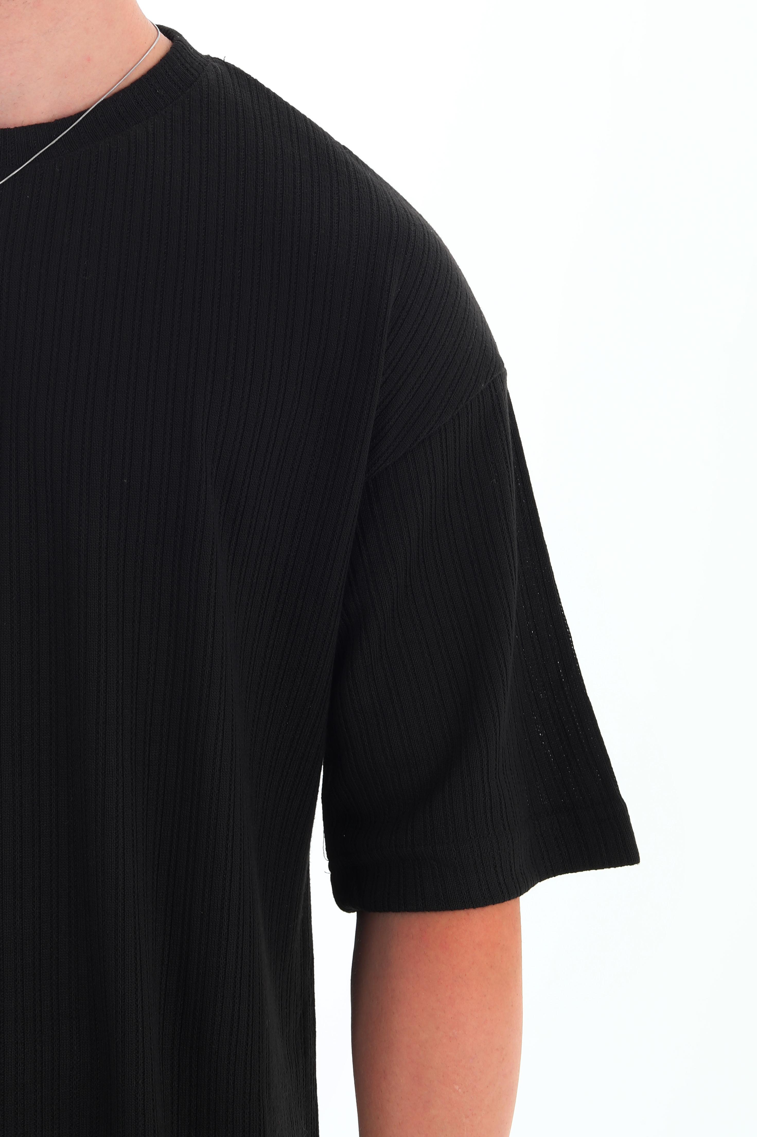 Haft Collection Dikiş Detaylı Basic T-Shirt