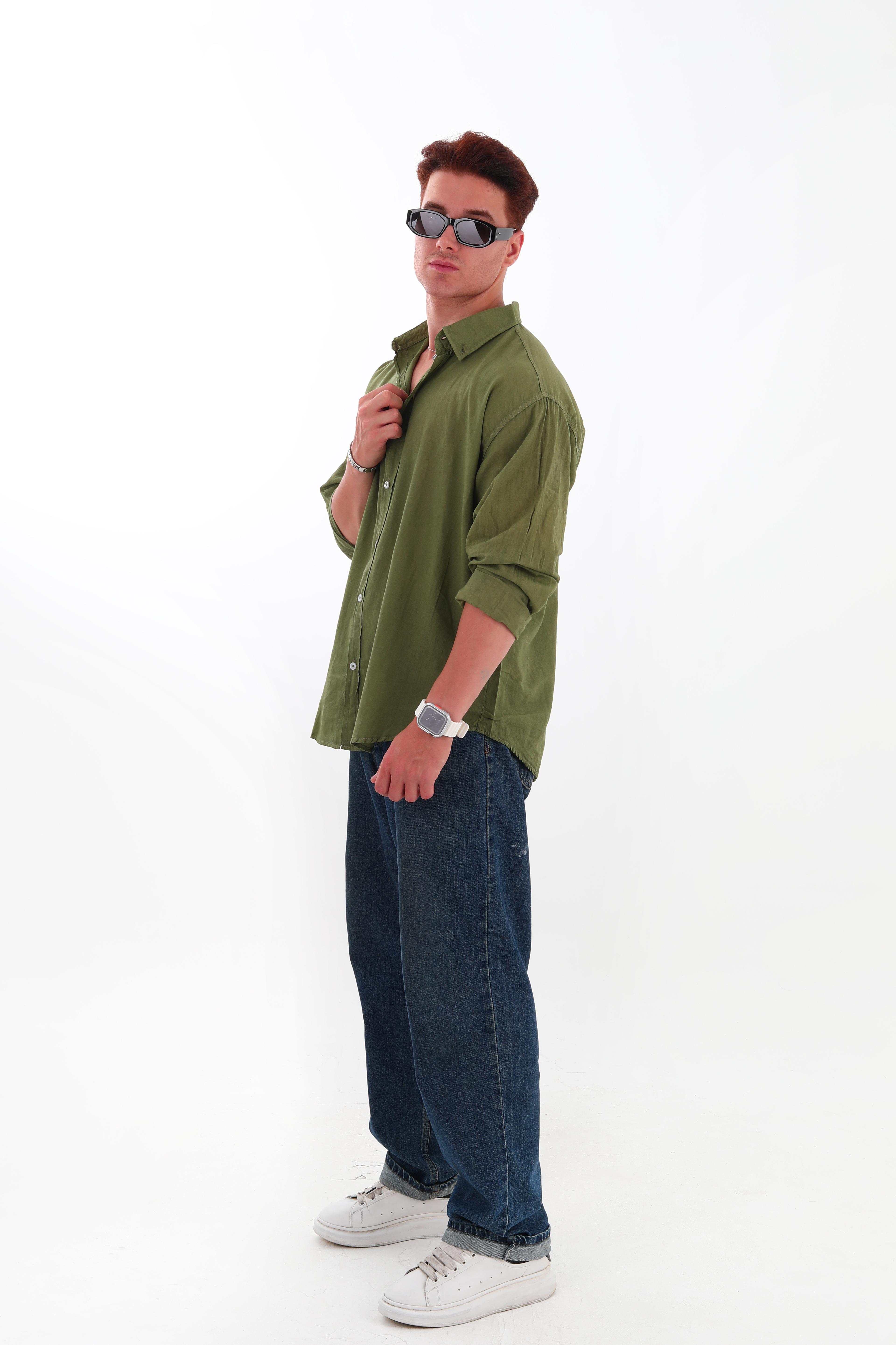 Haft Collection Oversize Gömlek