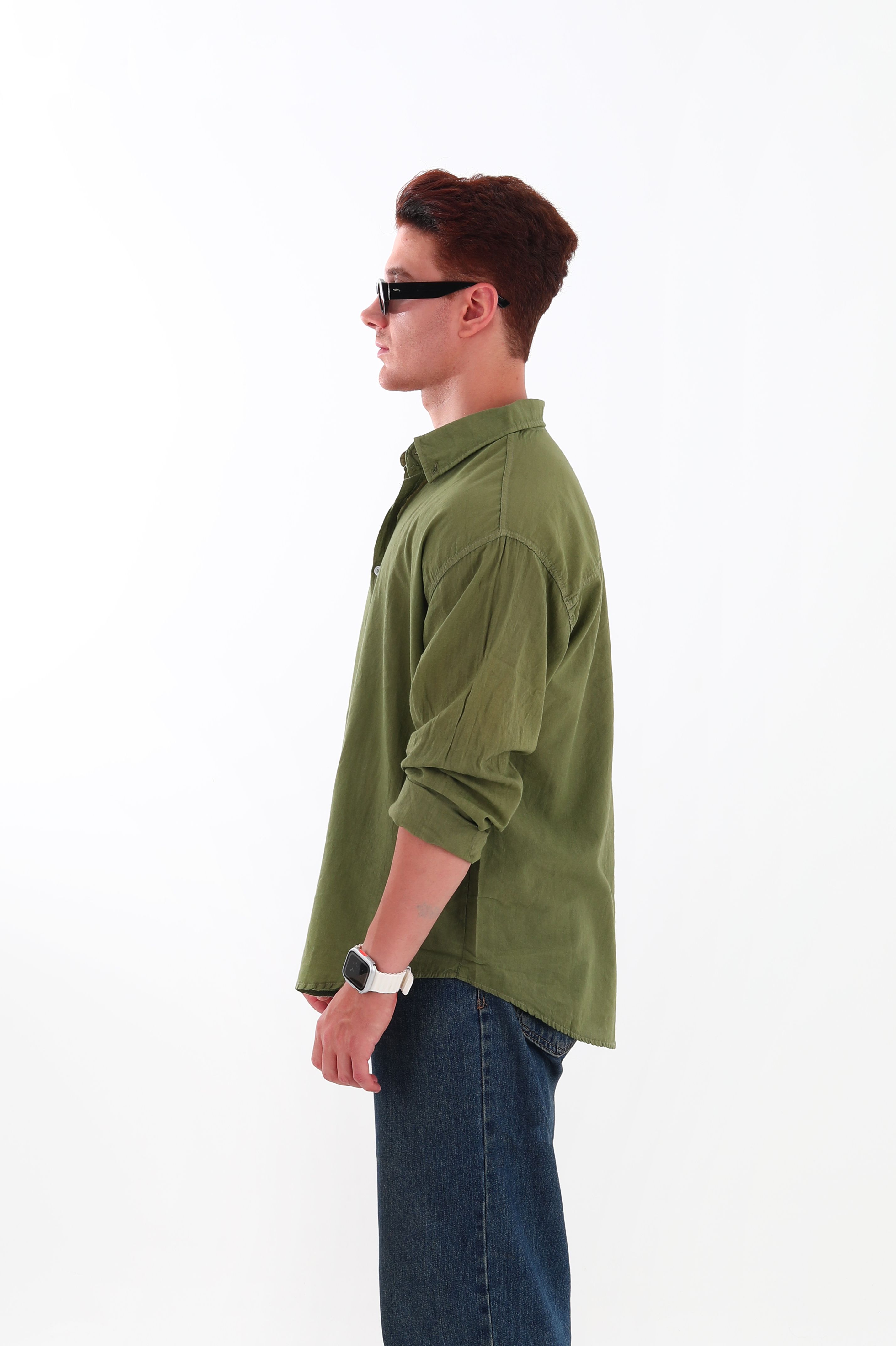 Haft Collection Oversize Gömlek