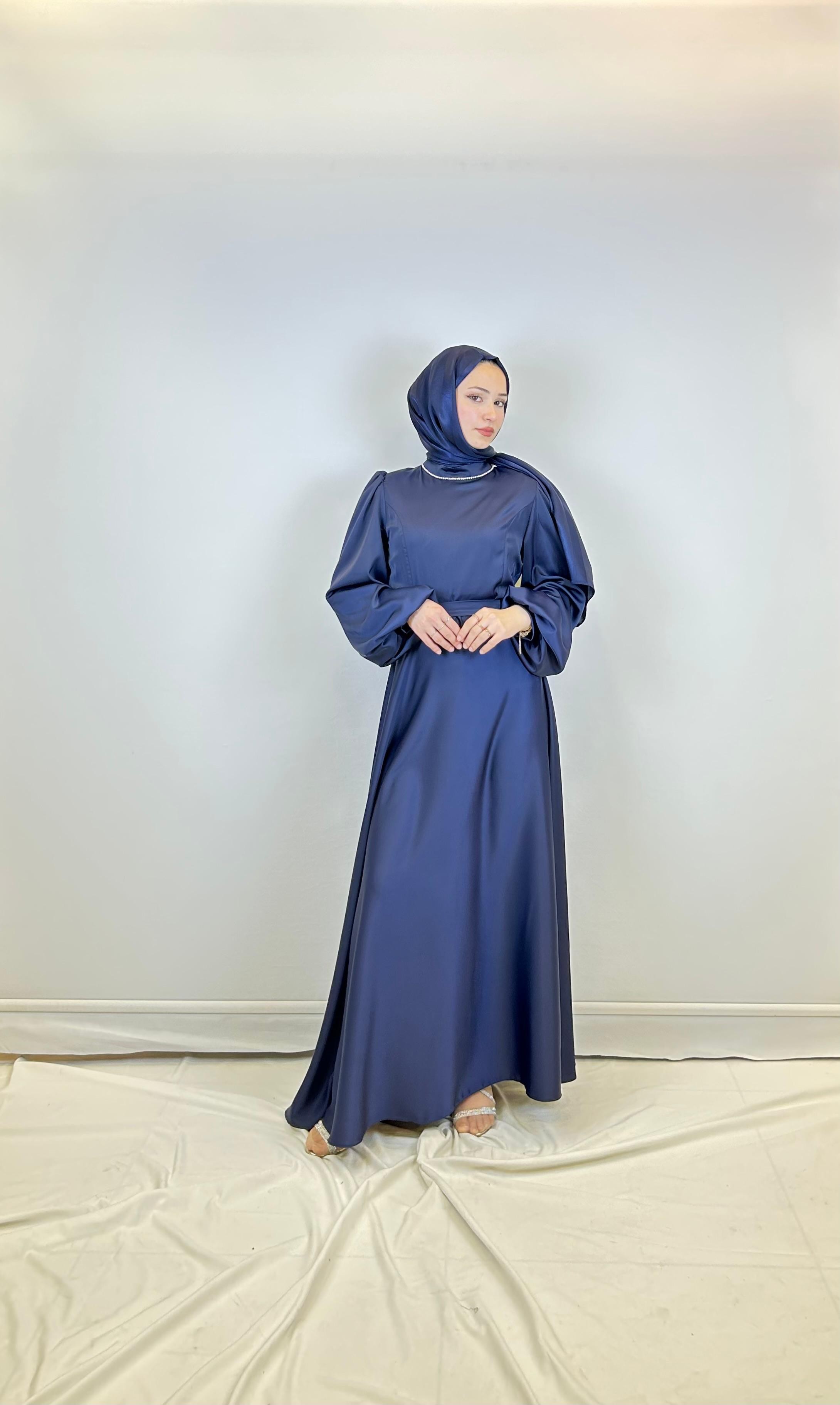 Lady Zara Saten Elbise