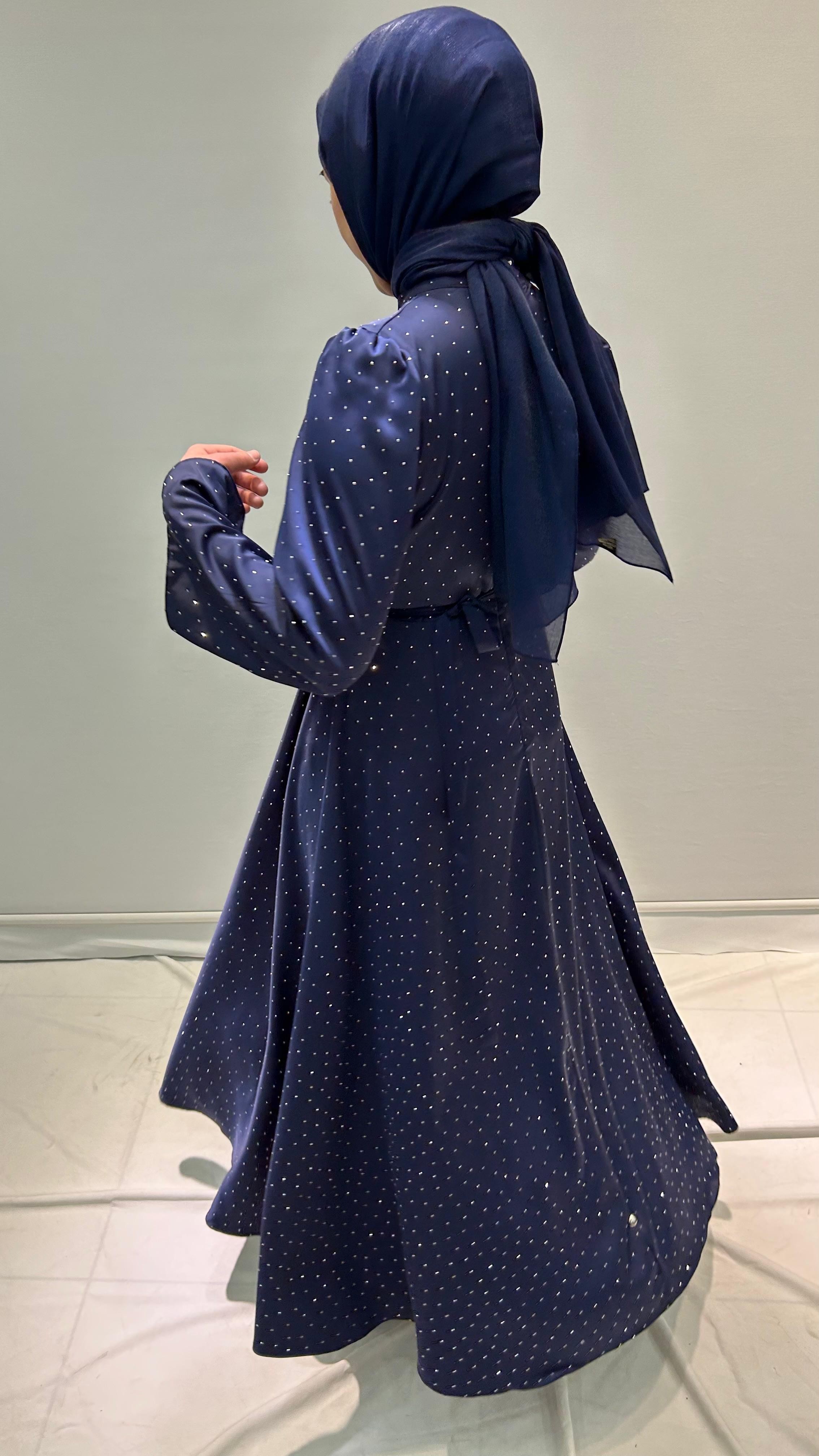 Zara Saten Taşlı Elbise