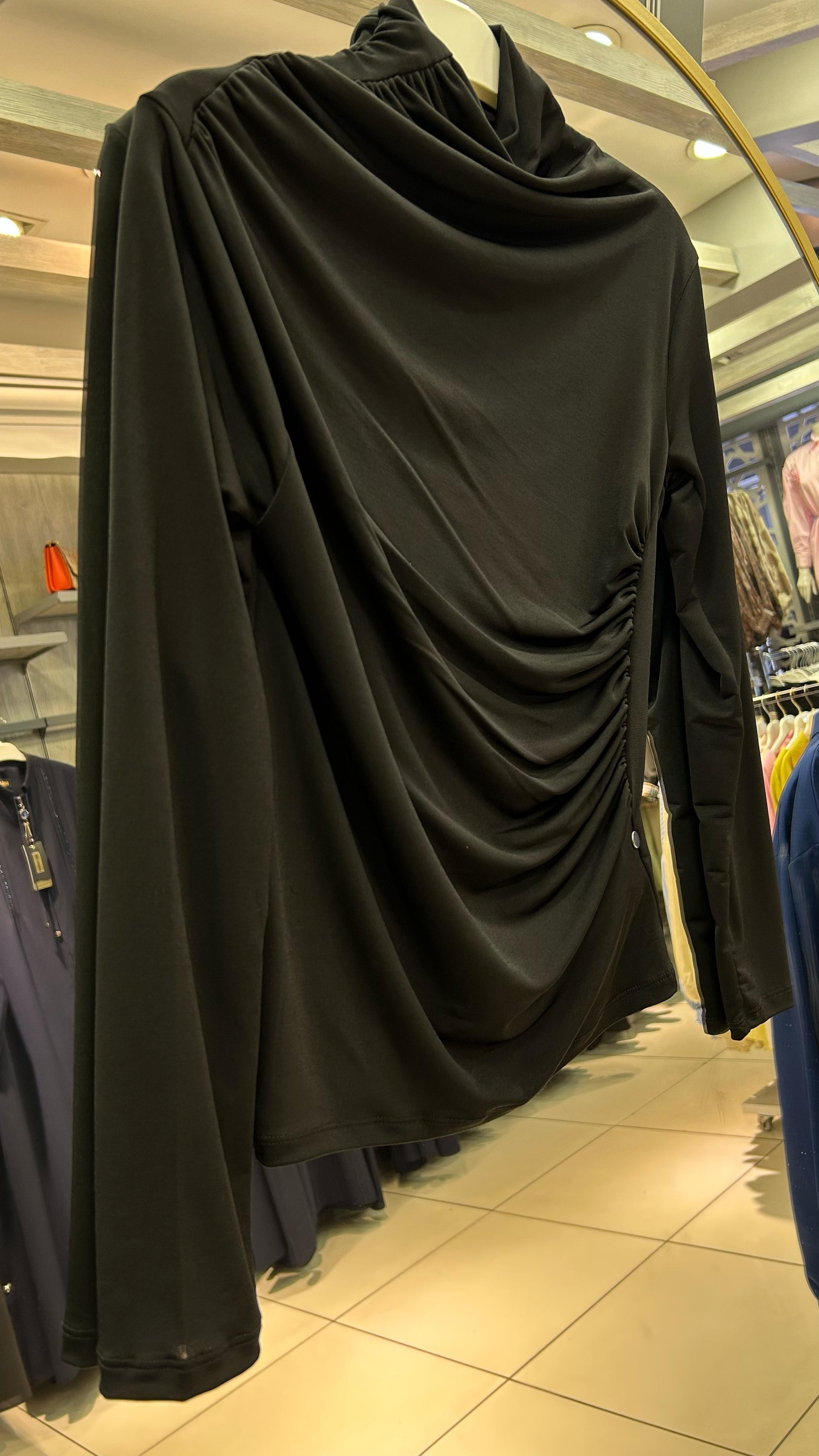 Büzgülü Zara Model Body - Siyah