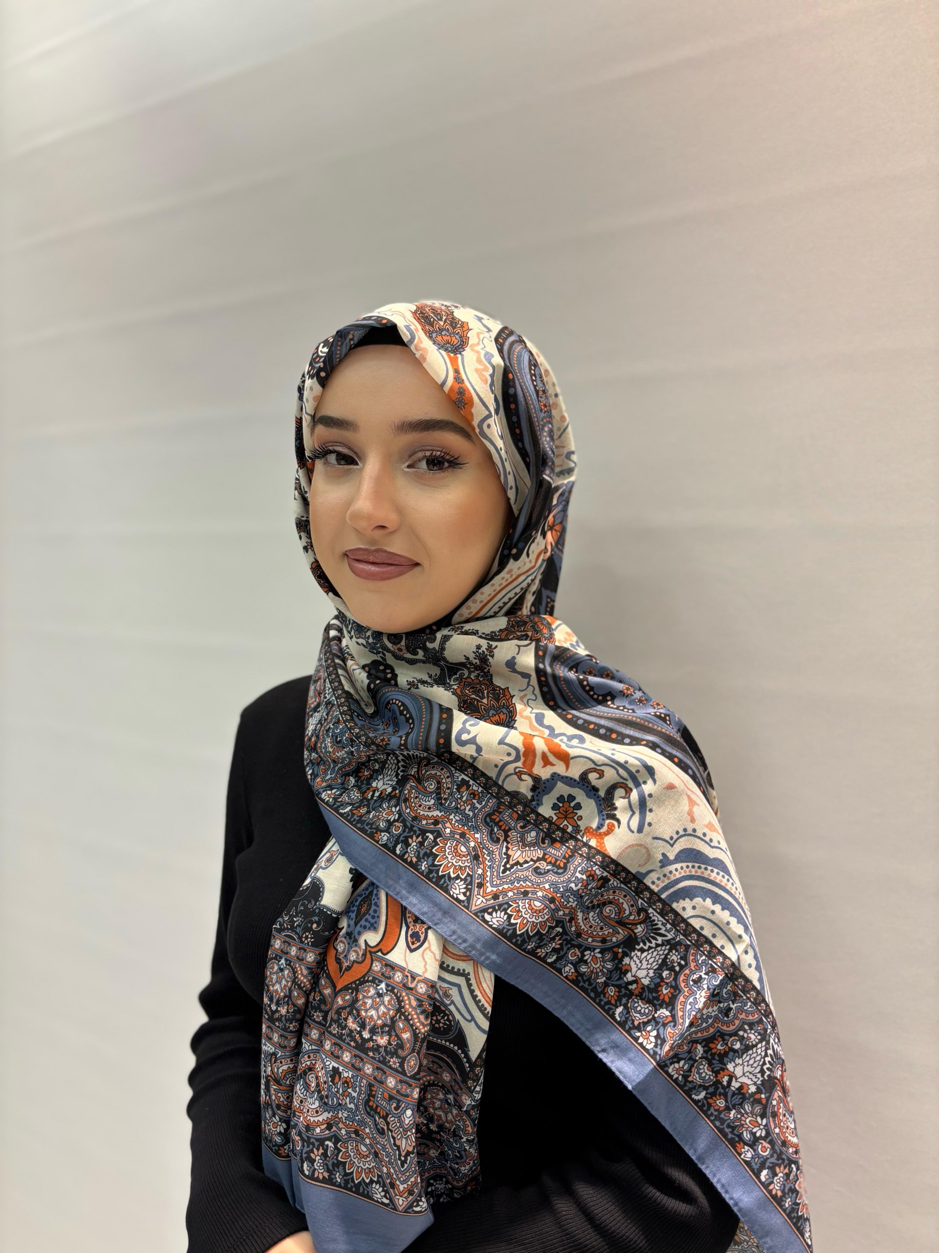Etnik Desen Pamuk Şal