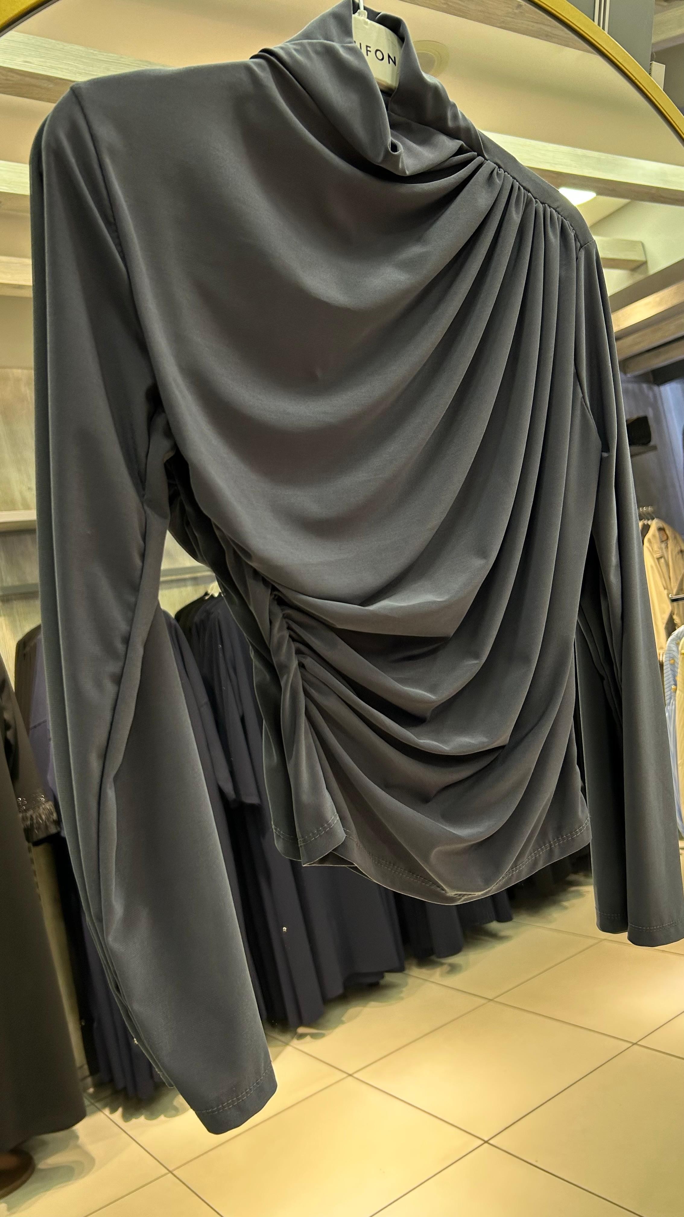 Büzgülü Zara Model Body - Antrasit