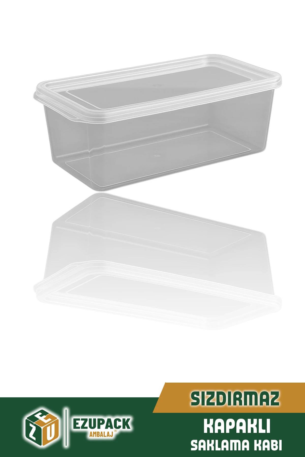 0,5 LT 10 Adet Kendinden Kapaklı Mikrodalga Difriz Derin Dondurucu Buzluk Düzenleyici Saklama Kabı