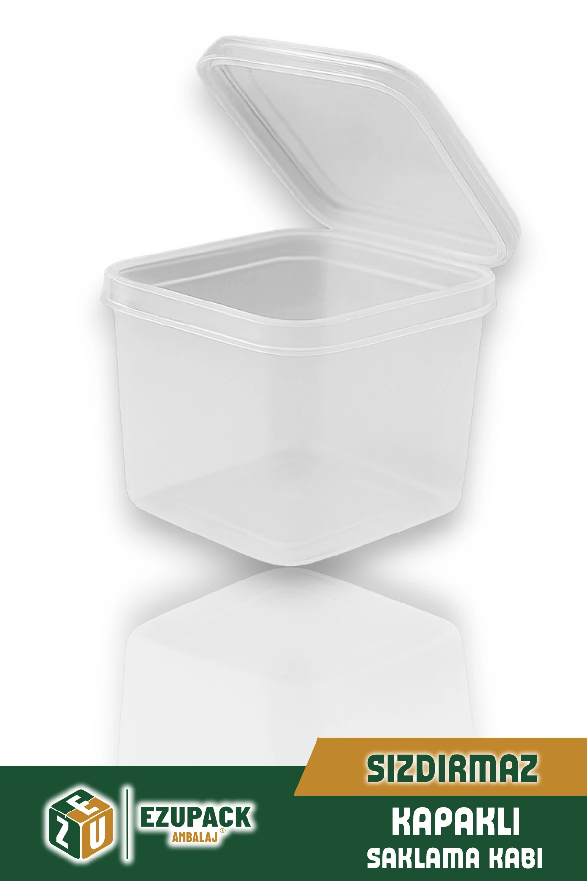 0,4 LT 10 Adet Kendinden Kapaklı Difriz Mikrodalga Derin Dondurucu Buzluk Düzenleyici Saklama Kabı