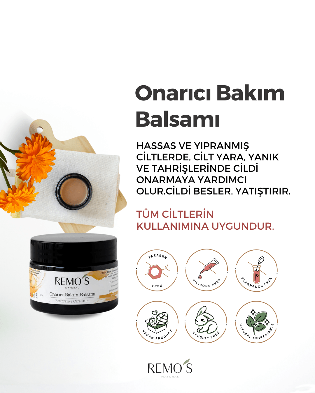 Onarıcı Bakım Balsamı( Kantaron&Aynısefa) 50 ml