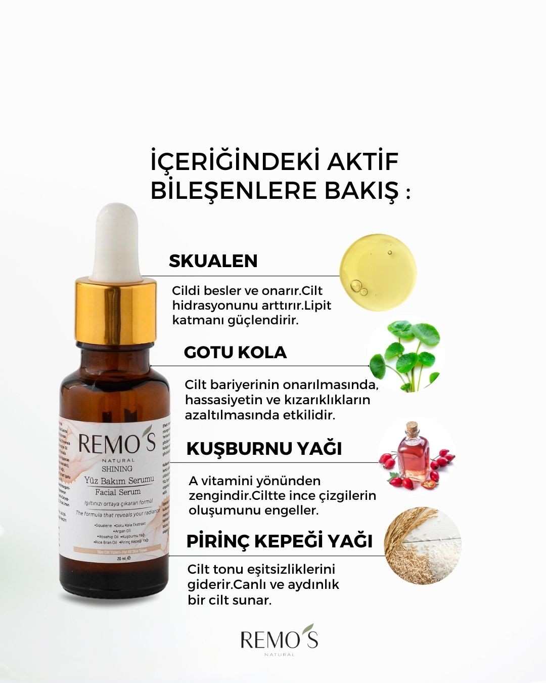 Shining Yüz Bakım Serumu 20 ml