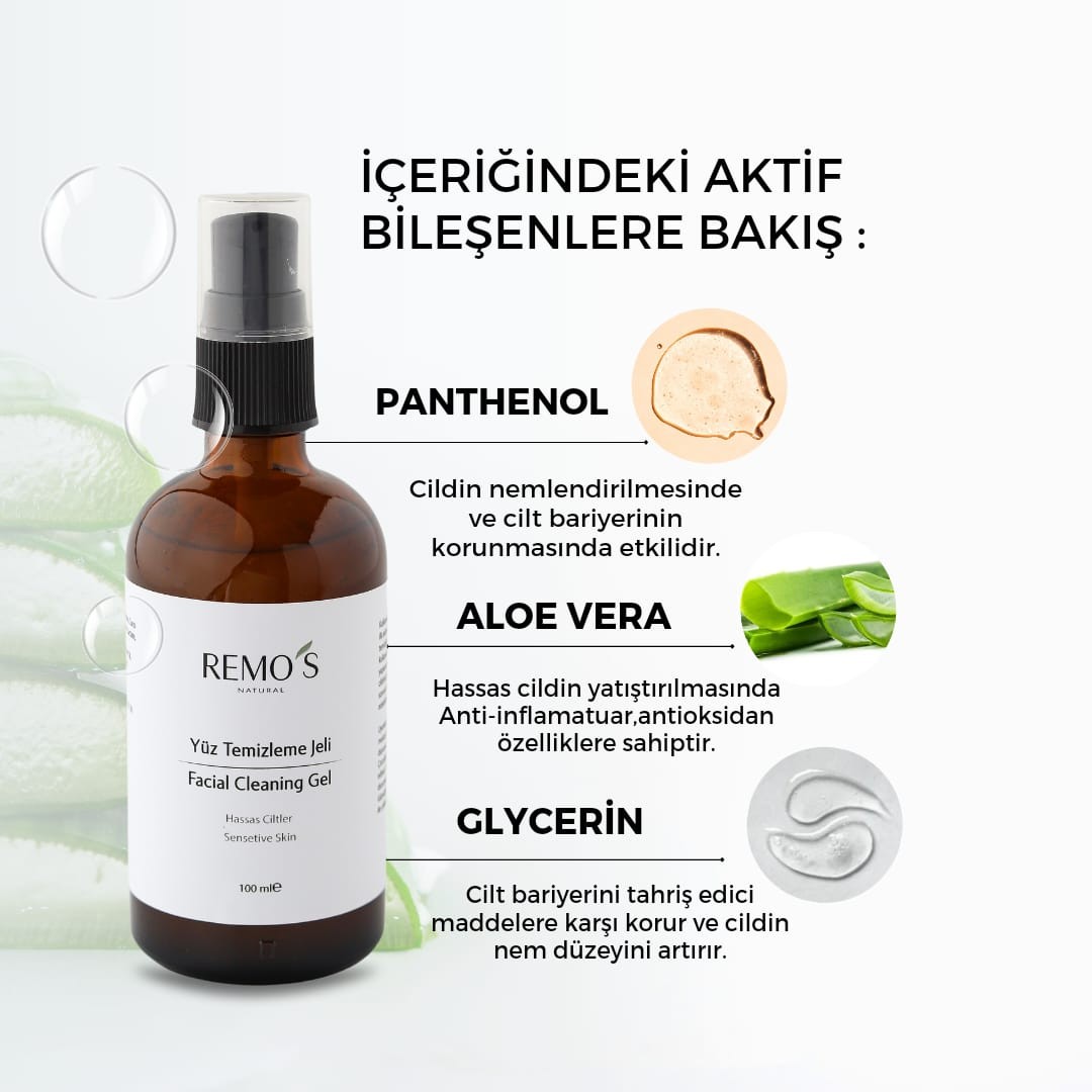 Hassas Ciltler Yüz Temizleme Jeli/ Sensitive Skin Cleansing Gel 100 ml