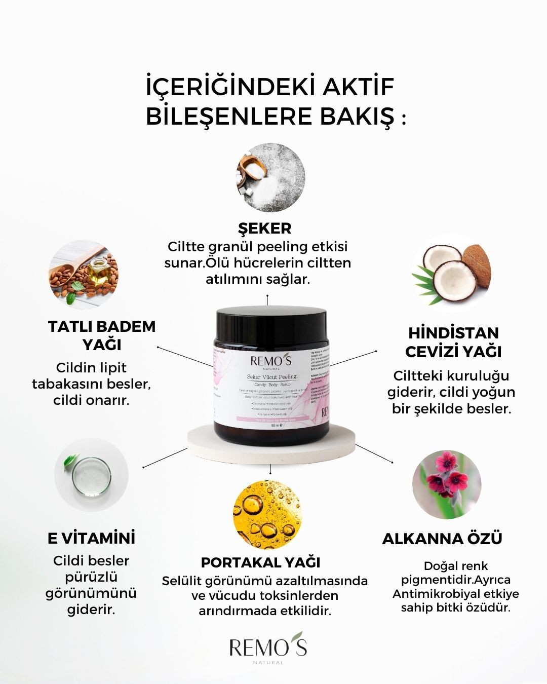 Şeker  Vücut  Peelingi 100 ml