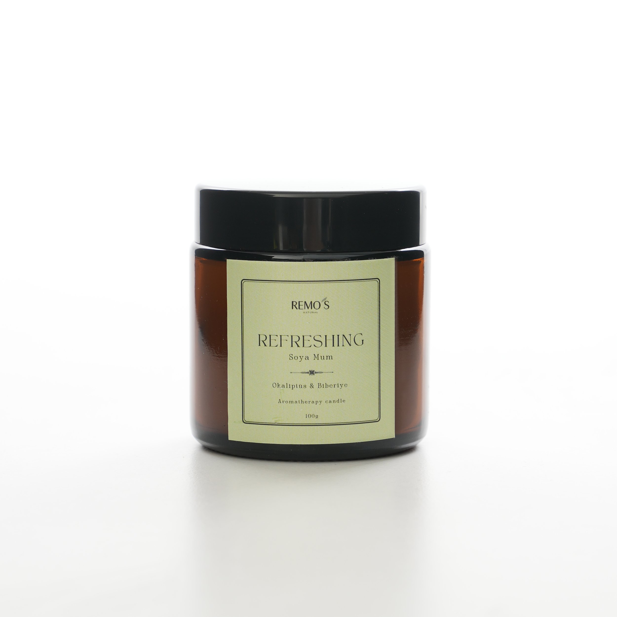 REFRESHİNG Soya Mum Biberiye&Okaliptus 100 ml