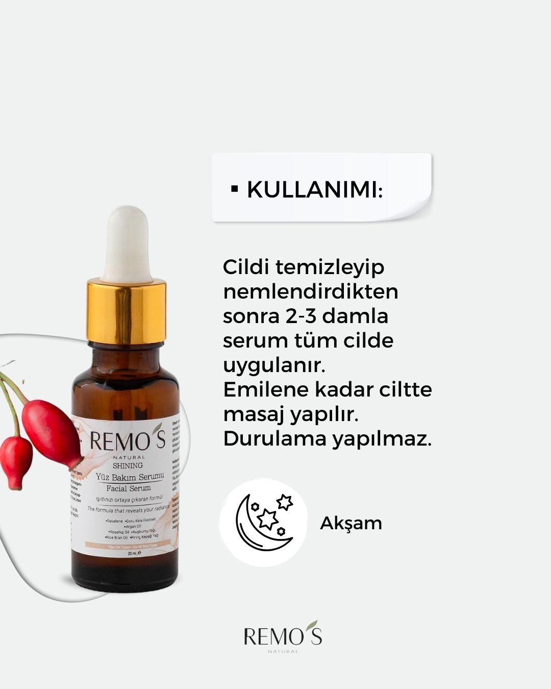 Shining Yüz Bakım Serumu 20 ml