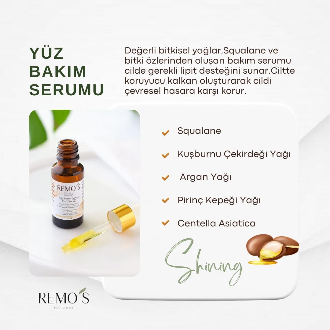 Shining Yüz Bakım Serumu 20 ml