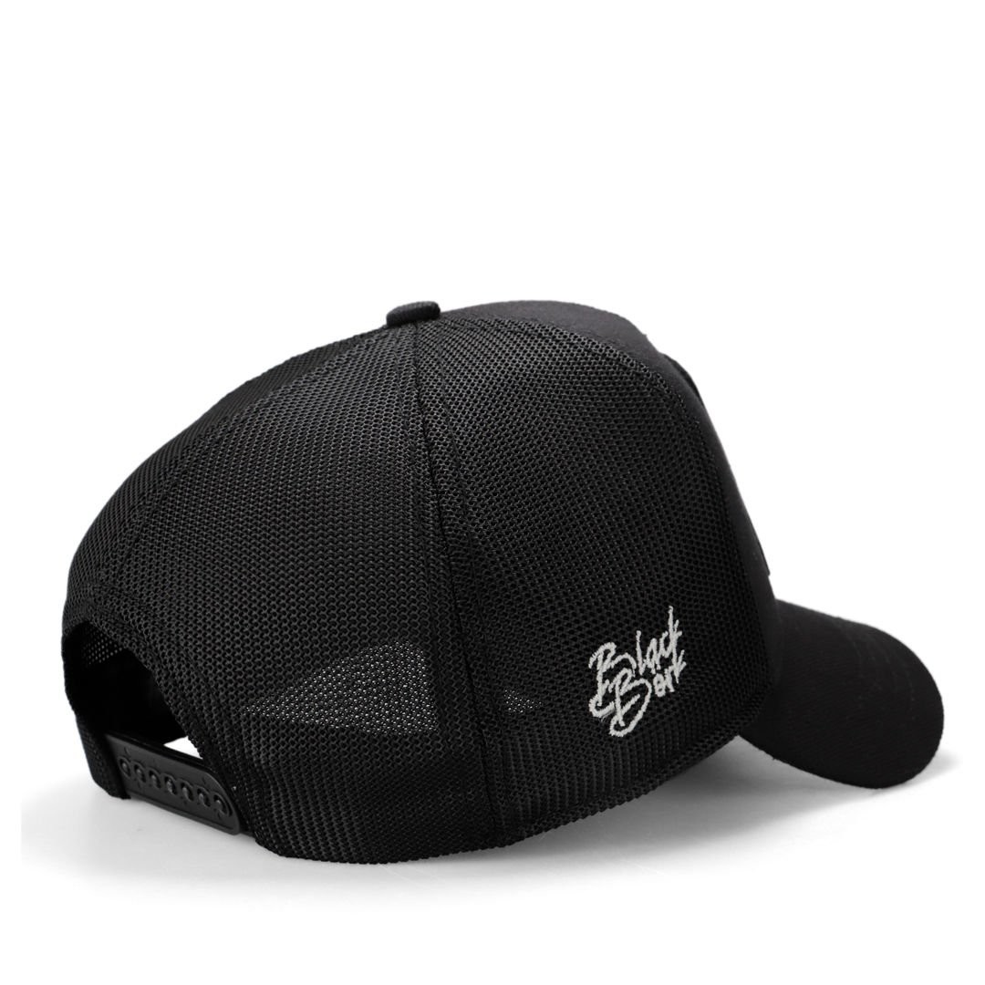 A&O X BlackBörk Trucker V1 14 Kod Logolu Siyah Şapka