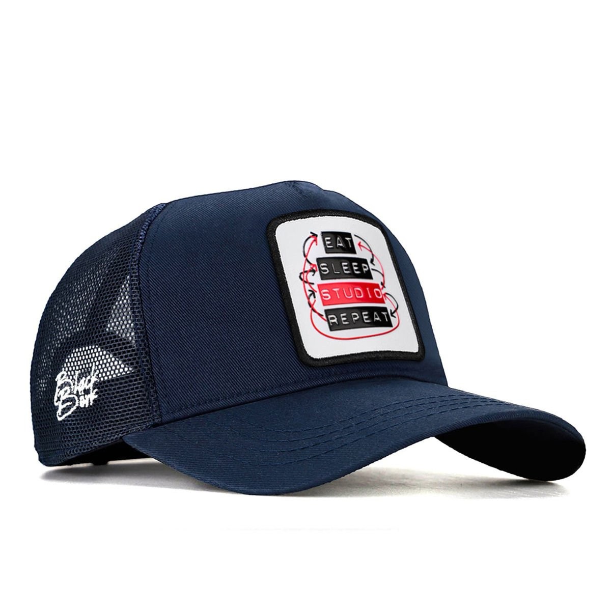 A&O X BlackBörk Trucker V1 9 Kod Logolu Lacivert Şapka