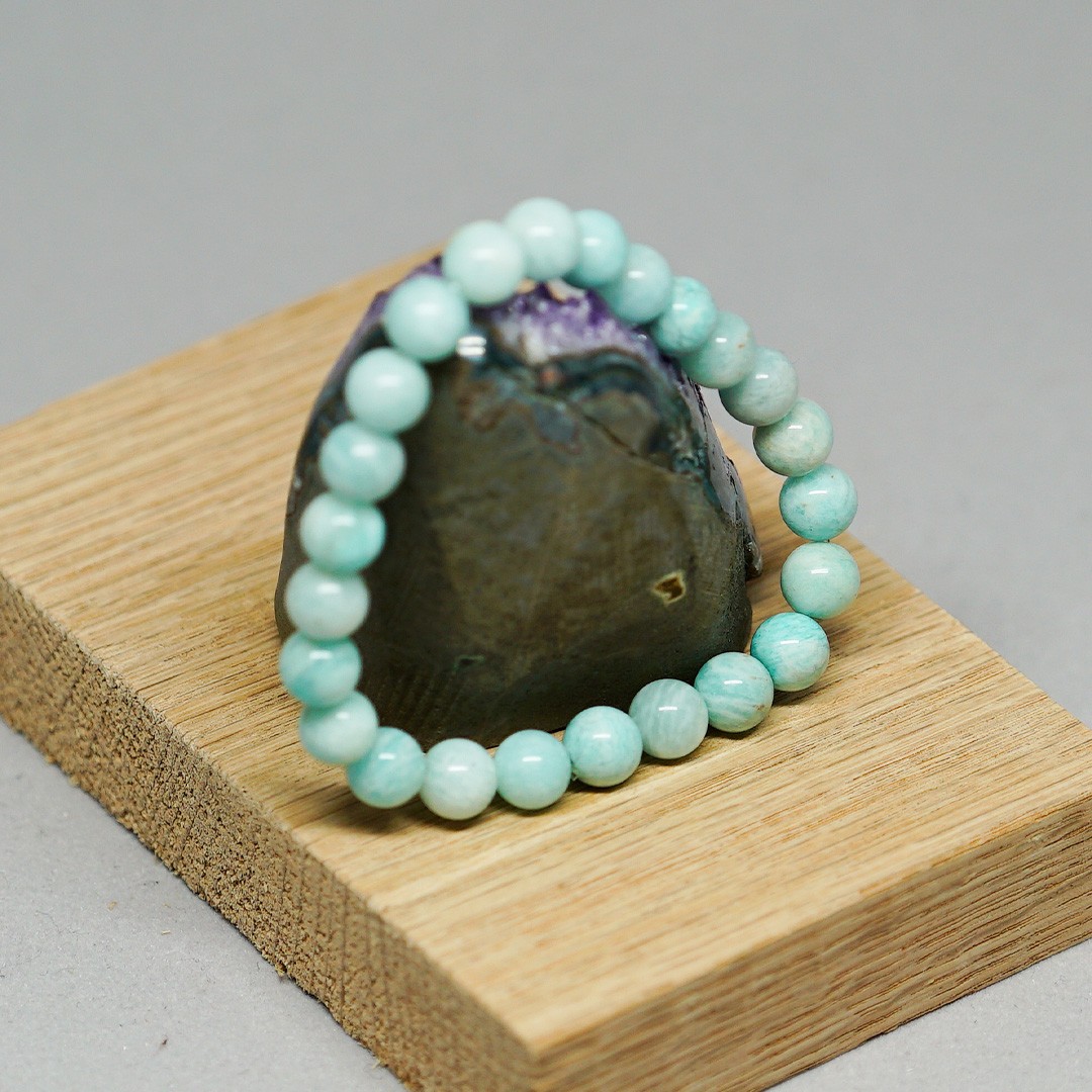 Pax – Amazoit (Amazonite) Taşı Bileklik (8 MM)