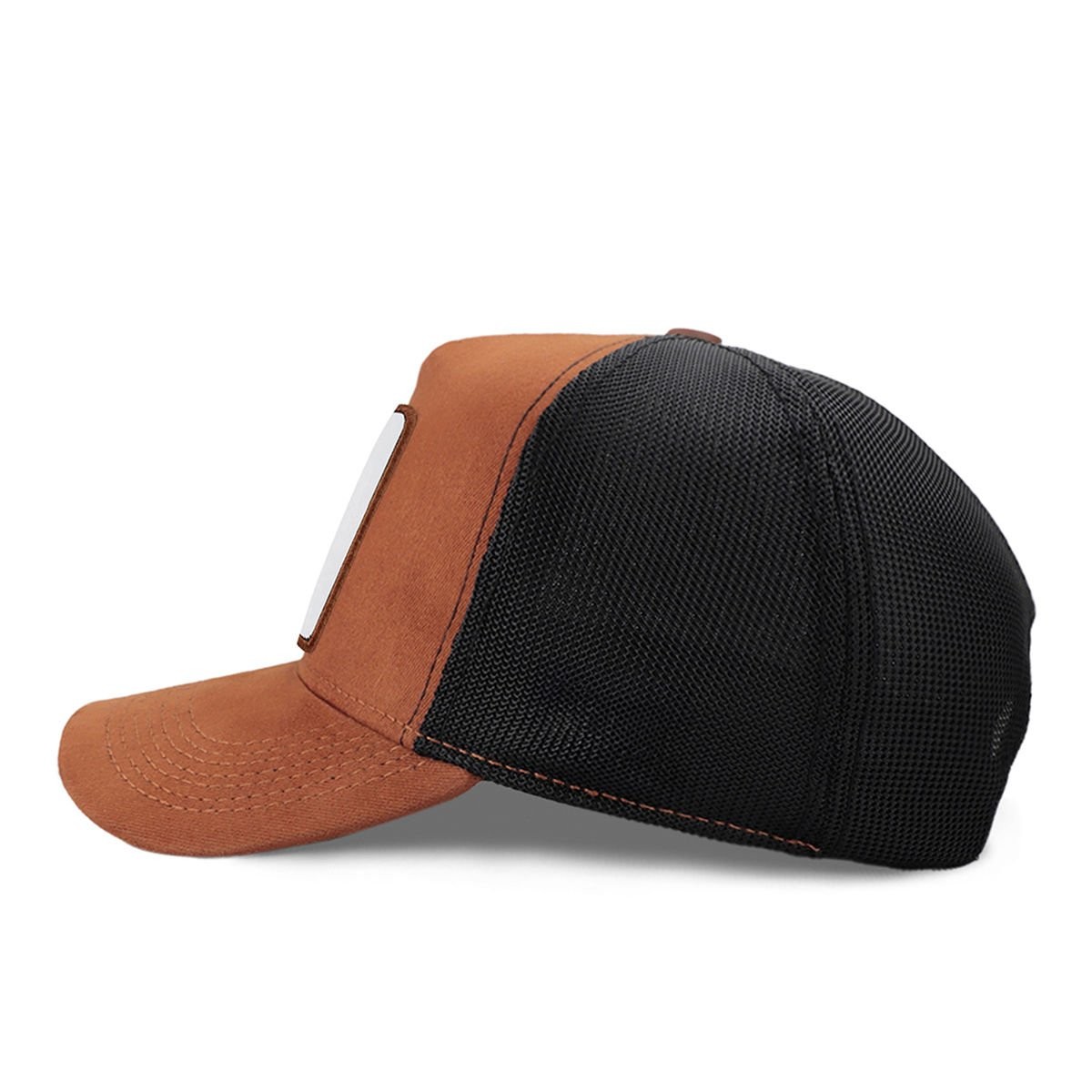 A&O X BlackBörk Trucker V1 14 Kod Logolu Camel-Siyah Şapka