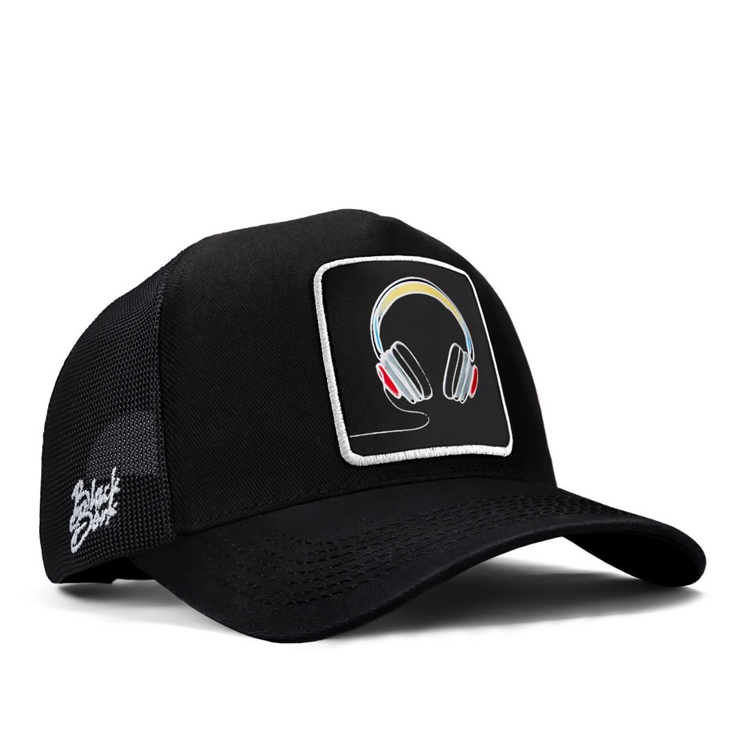 A&O X BlackBörk Trucker V1 14 Kod Logolu Siyah Şapka