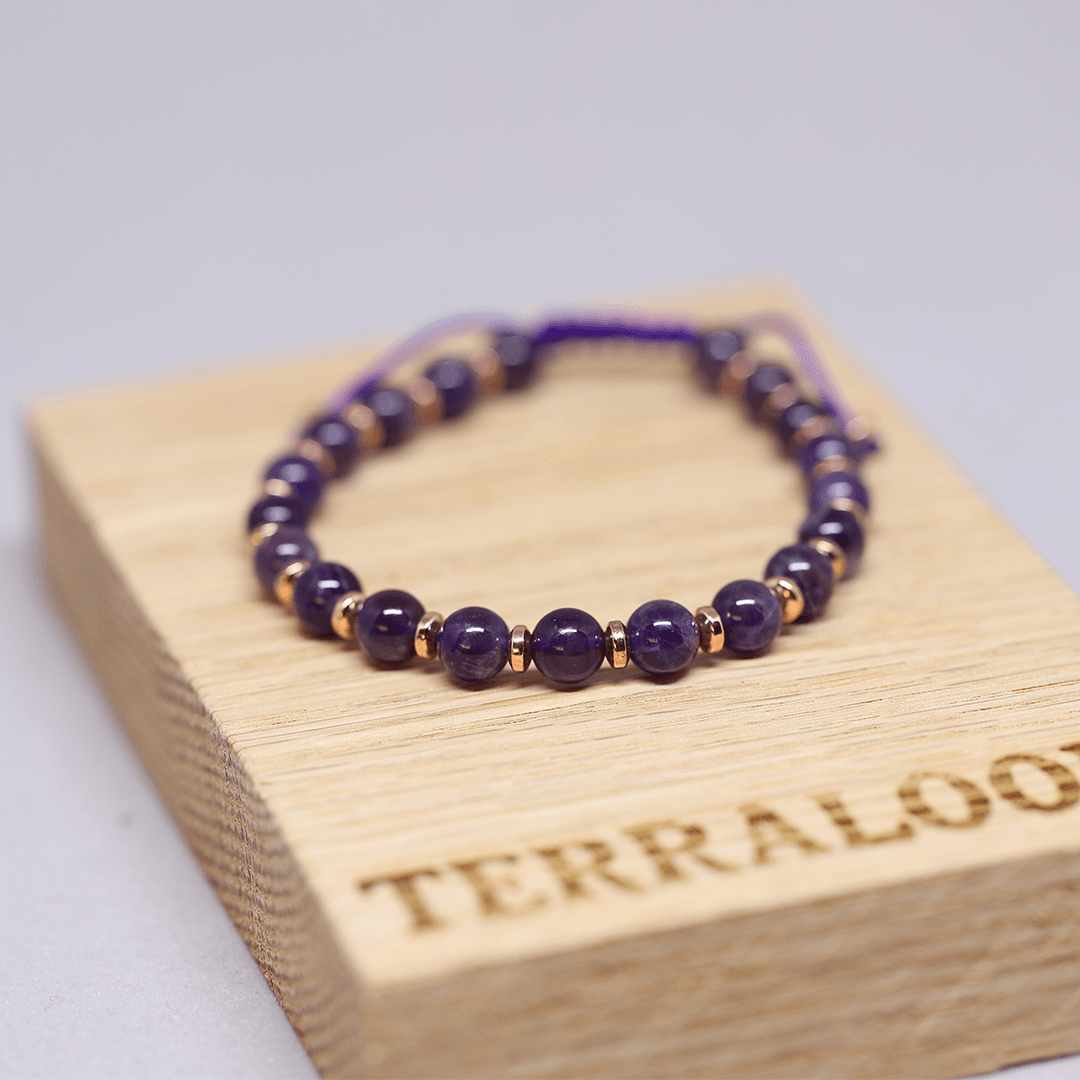 Purpura – Ametist Taşı Bileklik