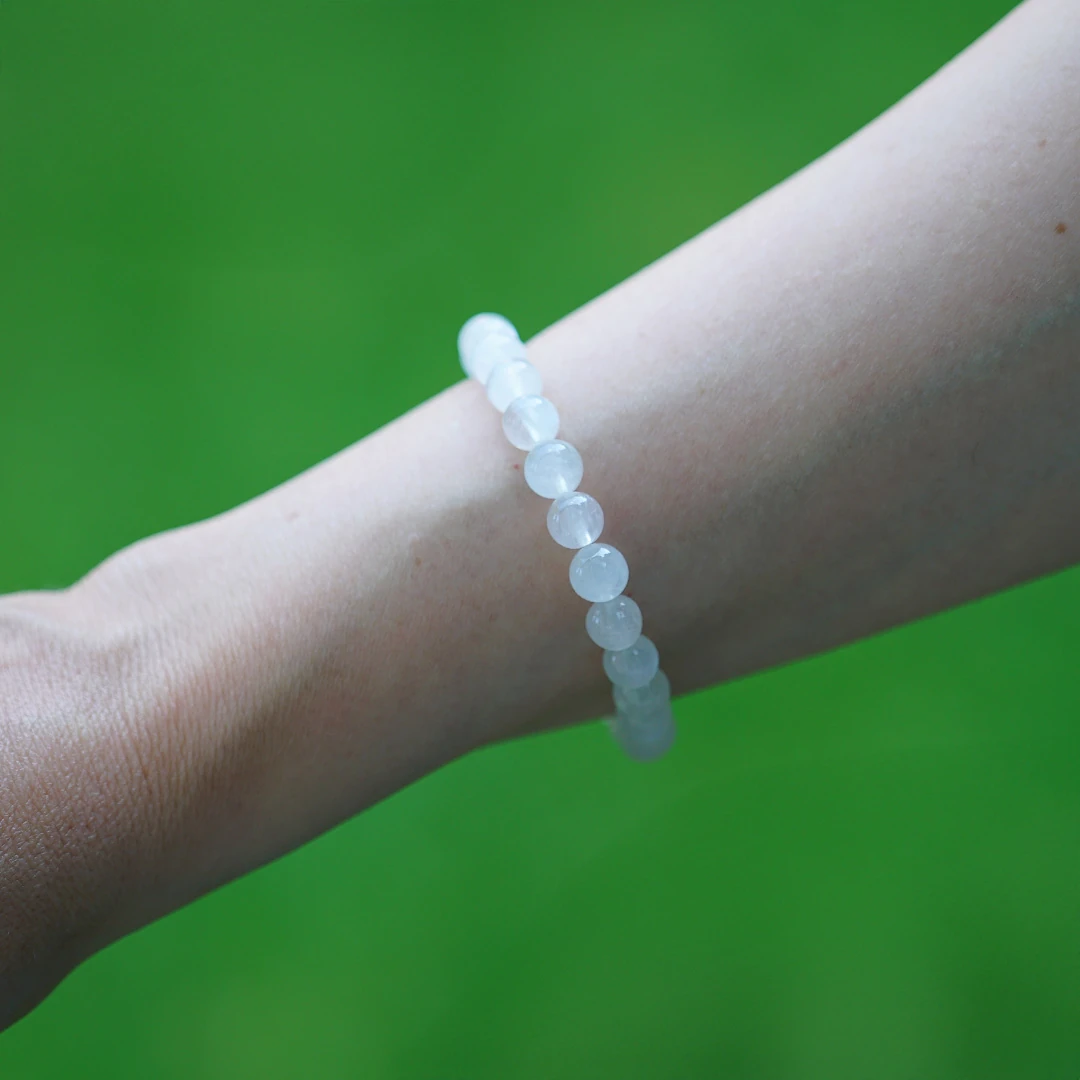 Selene – Ay Taşı (Moonstone) Bileklik (6 MM)