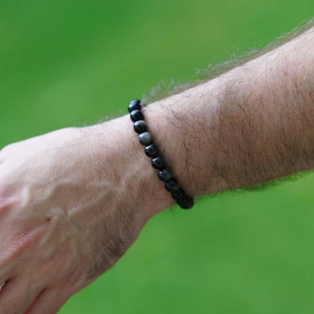 Vetus – Obsidyen Taşı Bileklik (6MM)