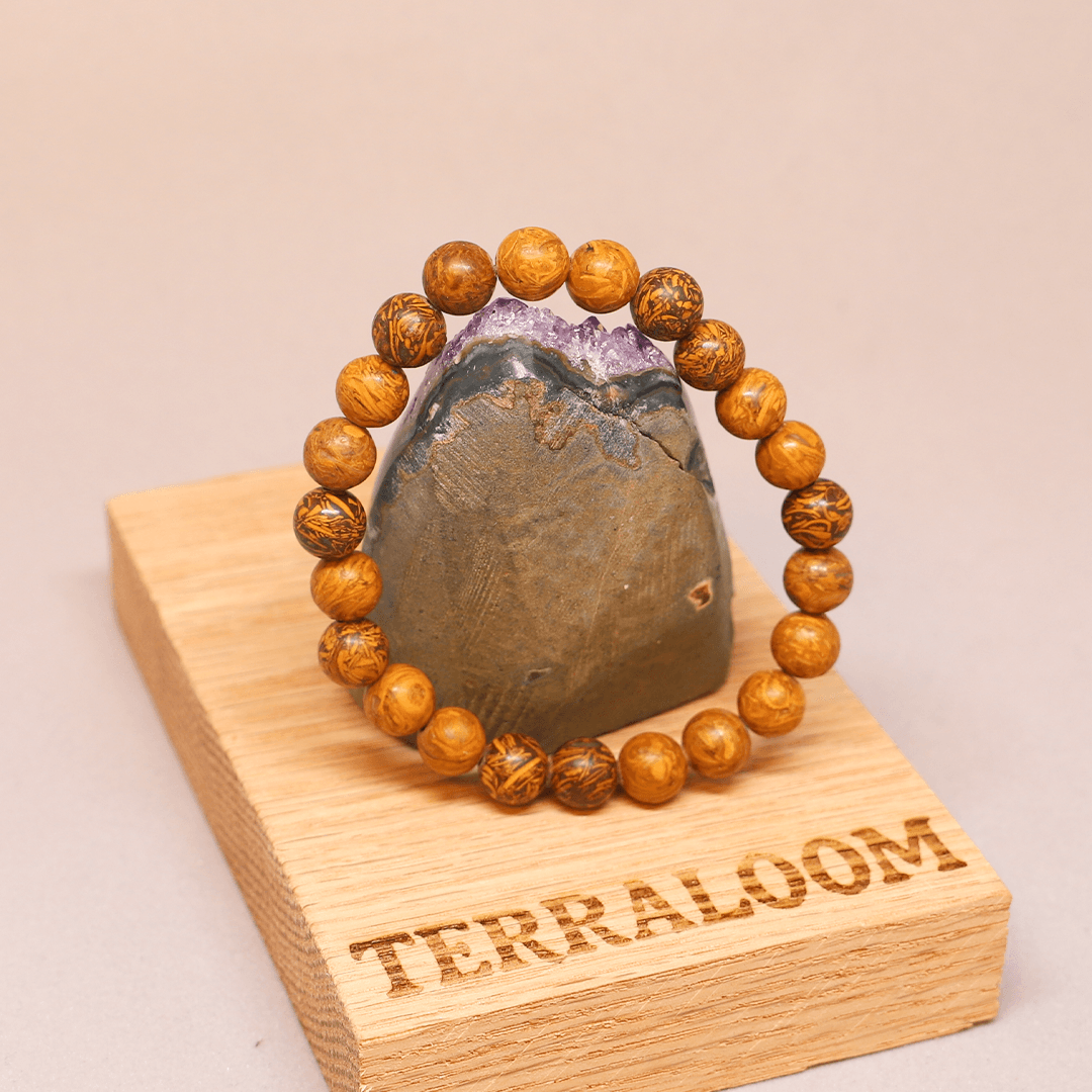 Tierra – Fil Jasper Bileklik (8MM)