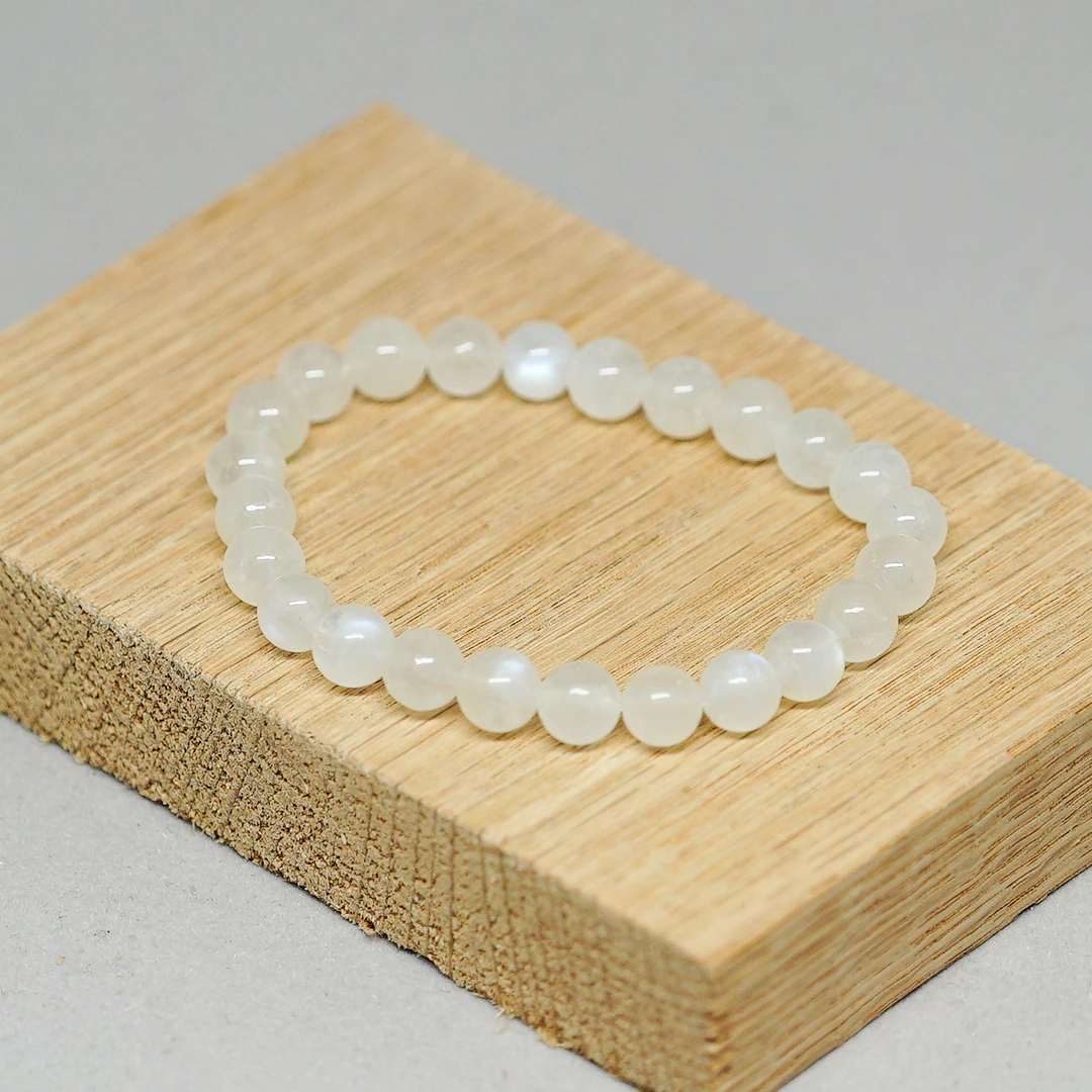 Selene – Ay Taşı (Moonstone) Bileklik (6 MM)