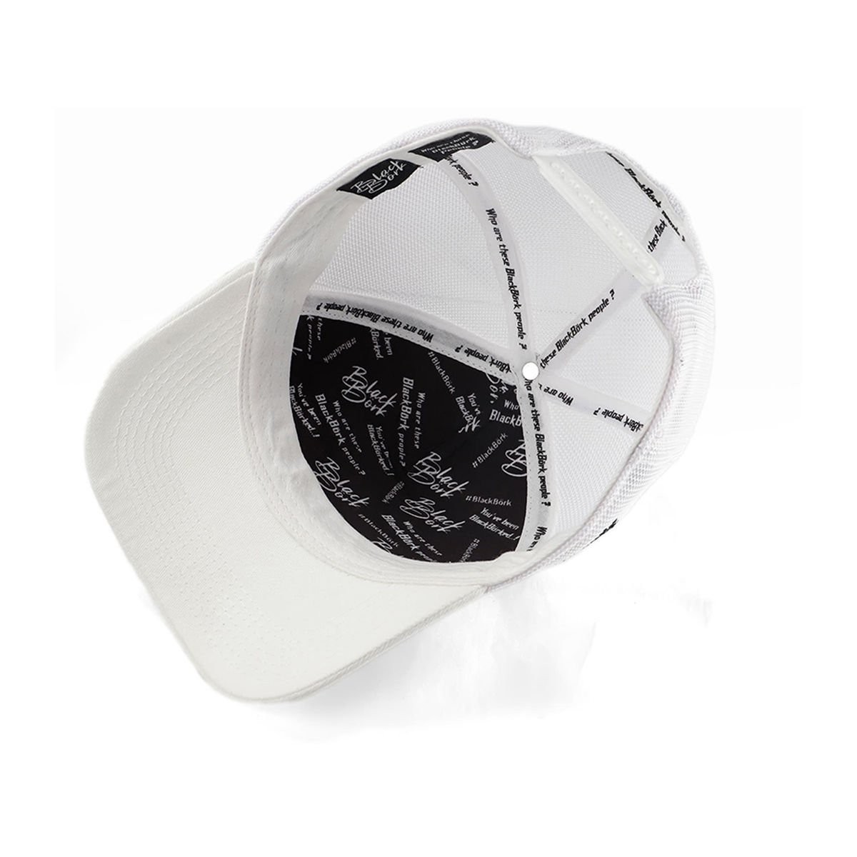 A&O X BlackBörk Trucker V1 18 Kod Logolu Beyaz Şapka