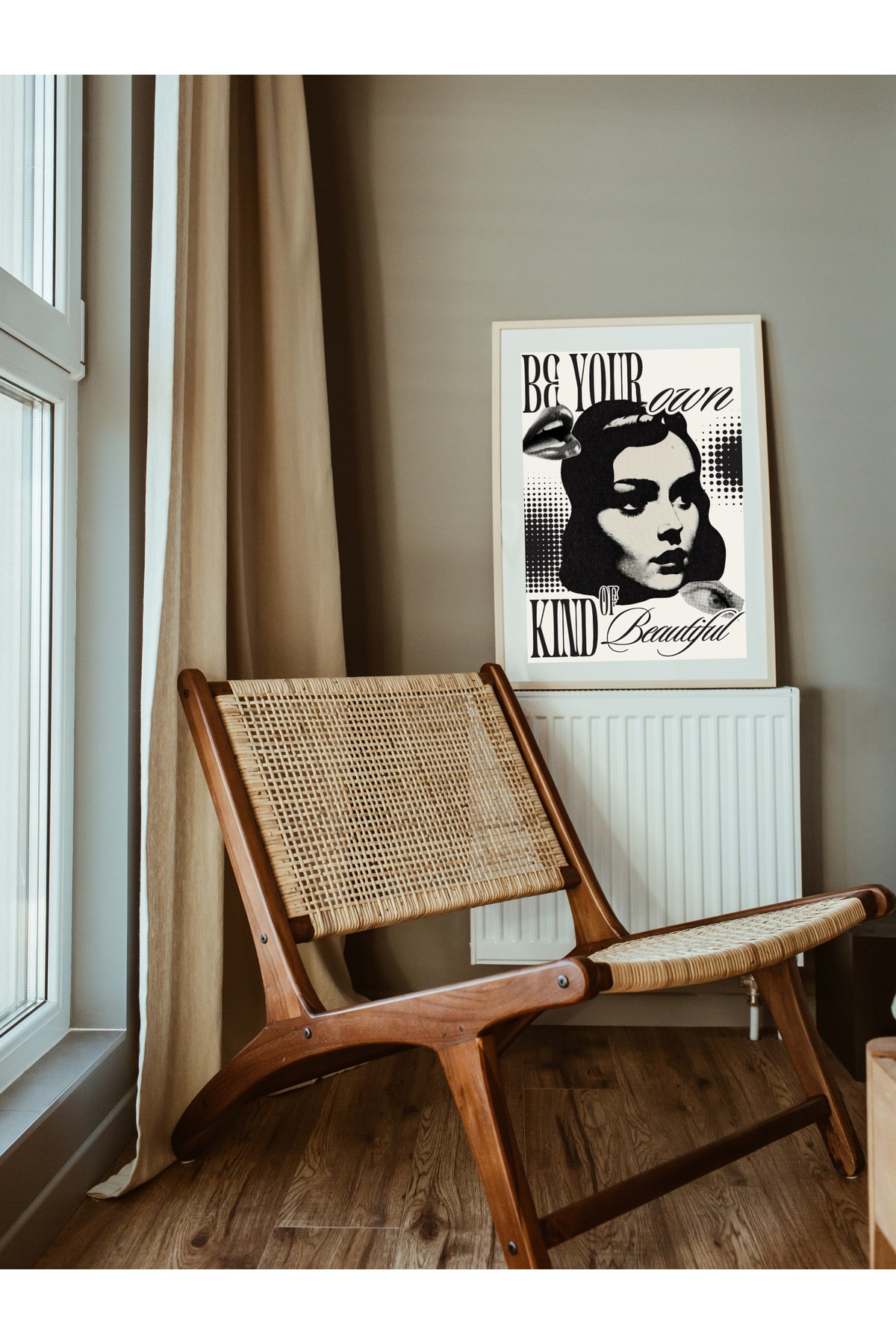 İlham Verici Pinterest Tasarım  Dekoratif Çerçevesiz Duvar Tablosu (POSTER)