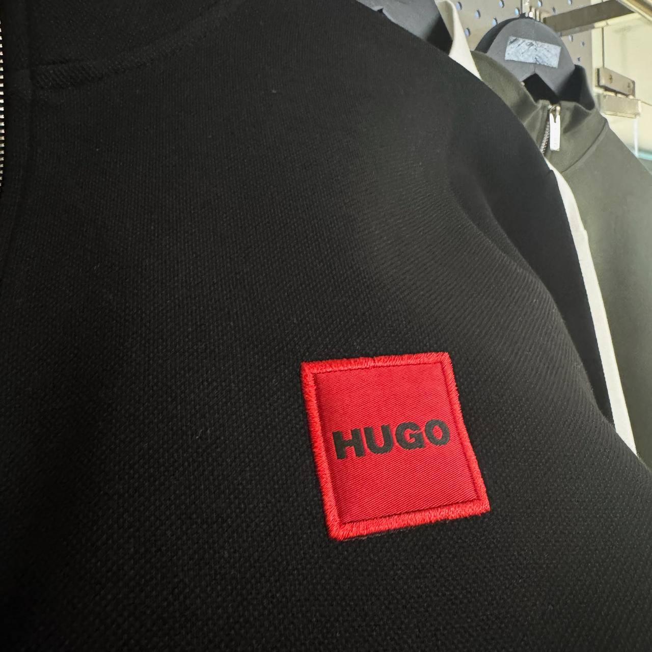 Erkek - Kadın Unisex Fermuarlı Arma Nakış Tasarım Sweatshirt (Doubleface İnterlok Pike Kumaş) 1006