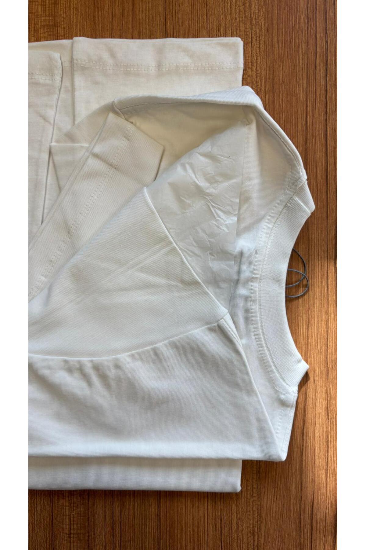 Erkek - Kadın Unisex Özel Nakış Tasarım T-shirt
