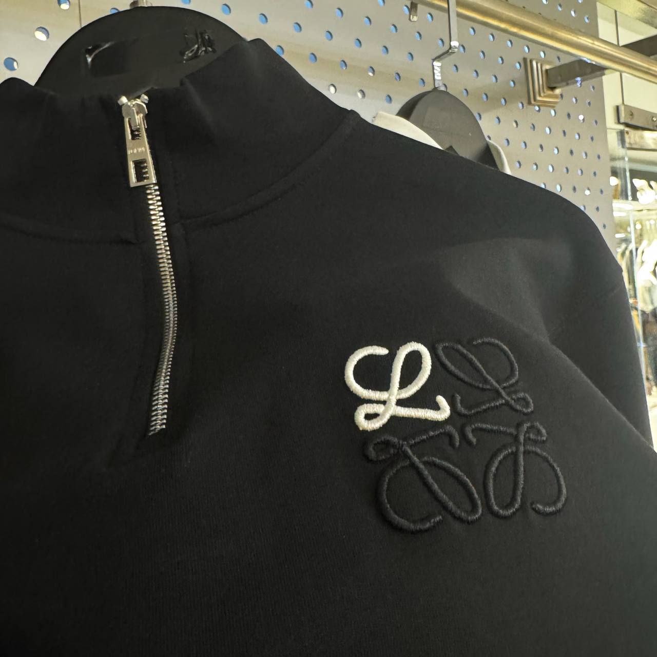 Erkek - Kadın Unisex Fermuarlı Nakış Tasarım Sweatshirt (Doubleface İnterlok Kumaş) 1001