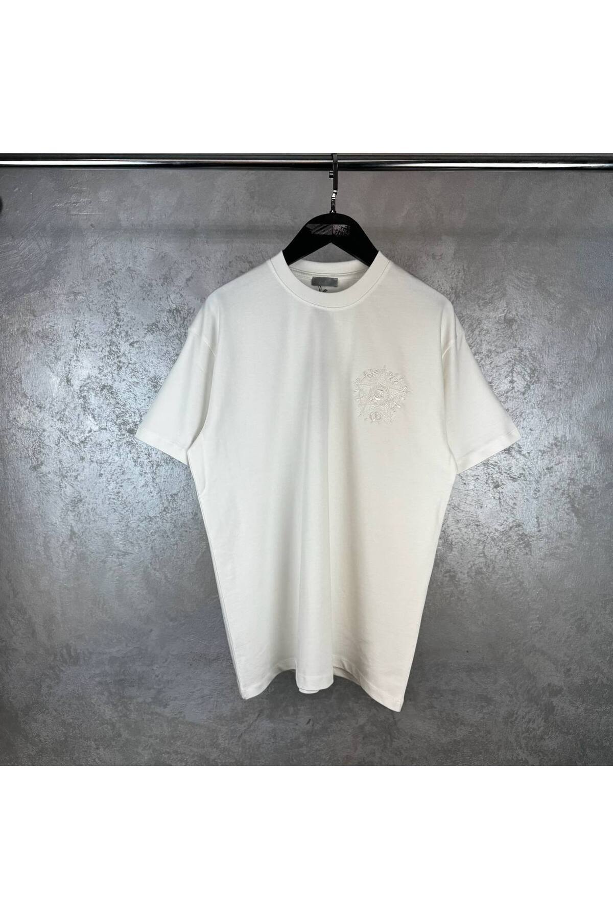 Erkek - Kadın Unisex Özel Nakış Tasarım T-shirt