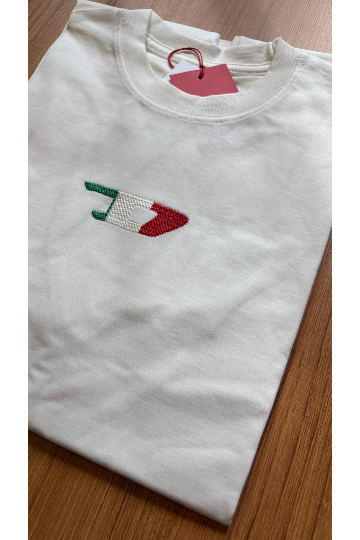 Erkek - Kadın Unisex Özel Nakış Tasarım T-shirt