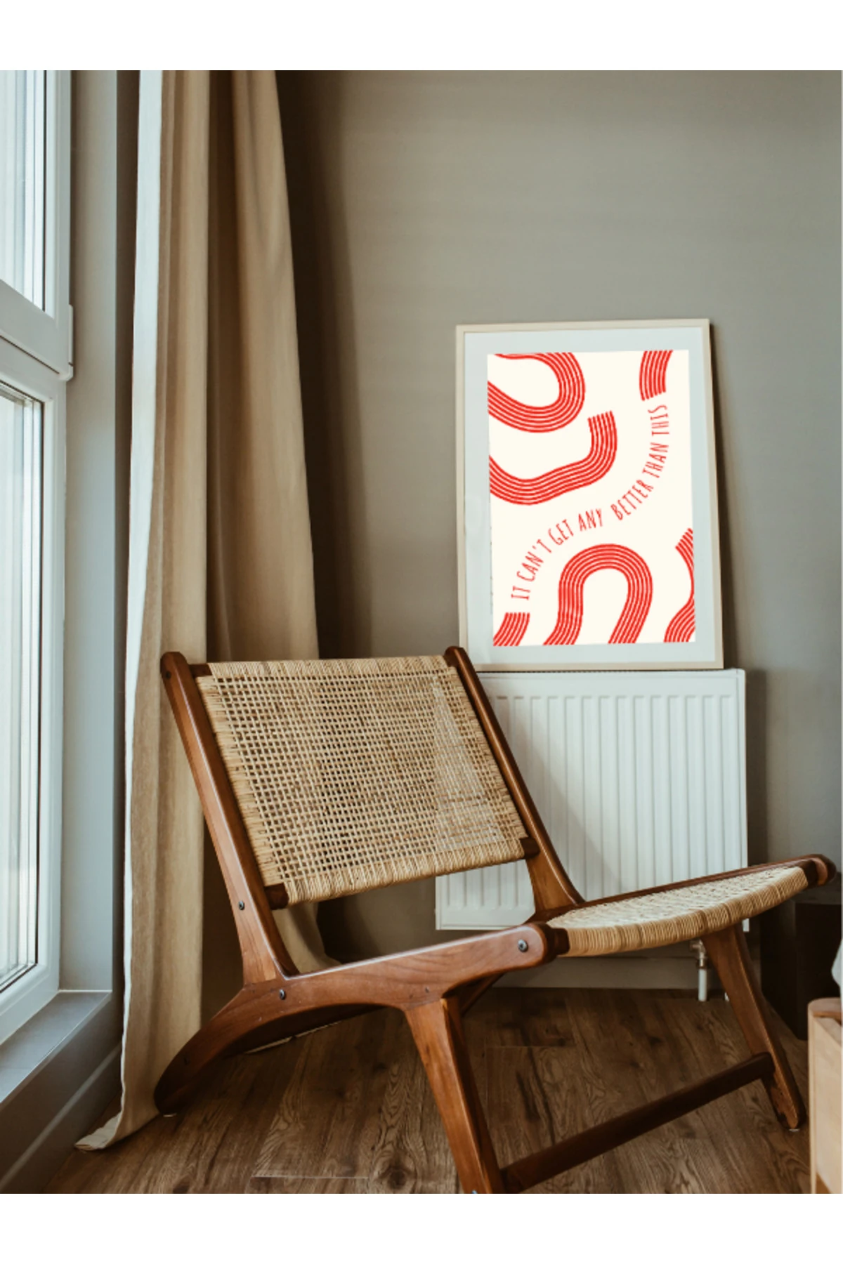 Pinterest Dekoratif Çerçevesiz Duvar Tablosu Olumlama Pozitif Tasarım (POSTER)