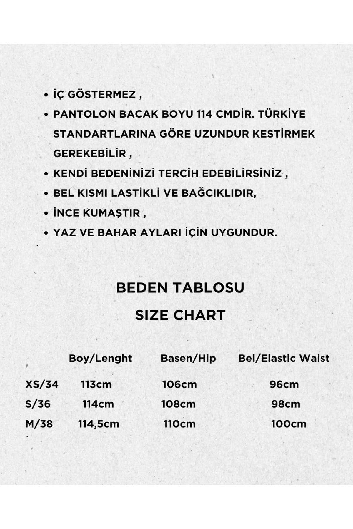 KADIN GENİŞ PAÇA PANTOLON KUPRA KUMAŞ LASTİKLİ BEL