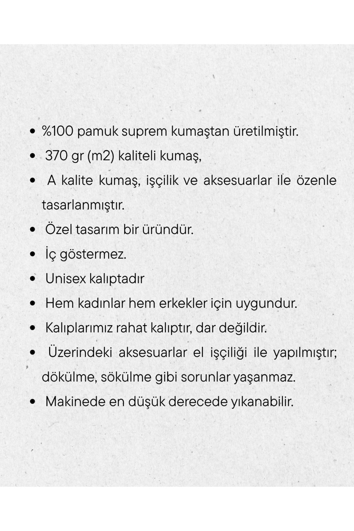 Erkek - Kadın Unisex Ön-Arka Baskılı Özel Tasarım T-shırt