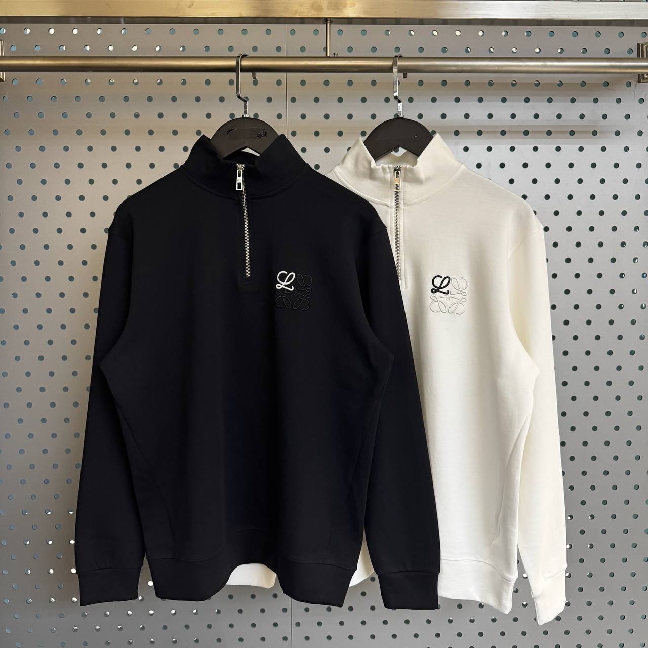 Erkek - Kadın Unisex Fermuarlı Nakış Tasarım Sweatshirt (Doubleface İnterlok Kumaş) 1001