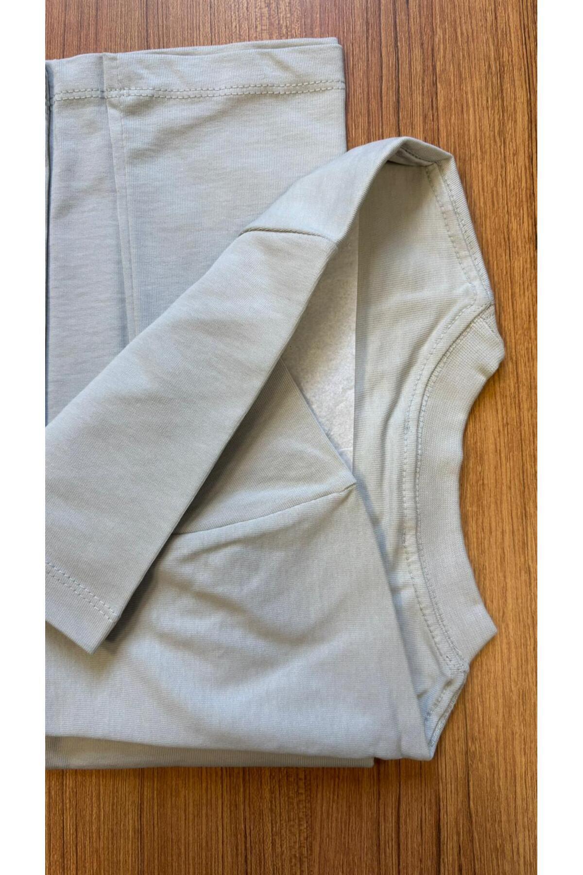 Erkek - Kadın Unisex "A" Özel Nakış Tasarım T-shirt