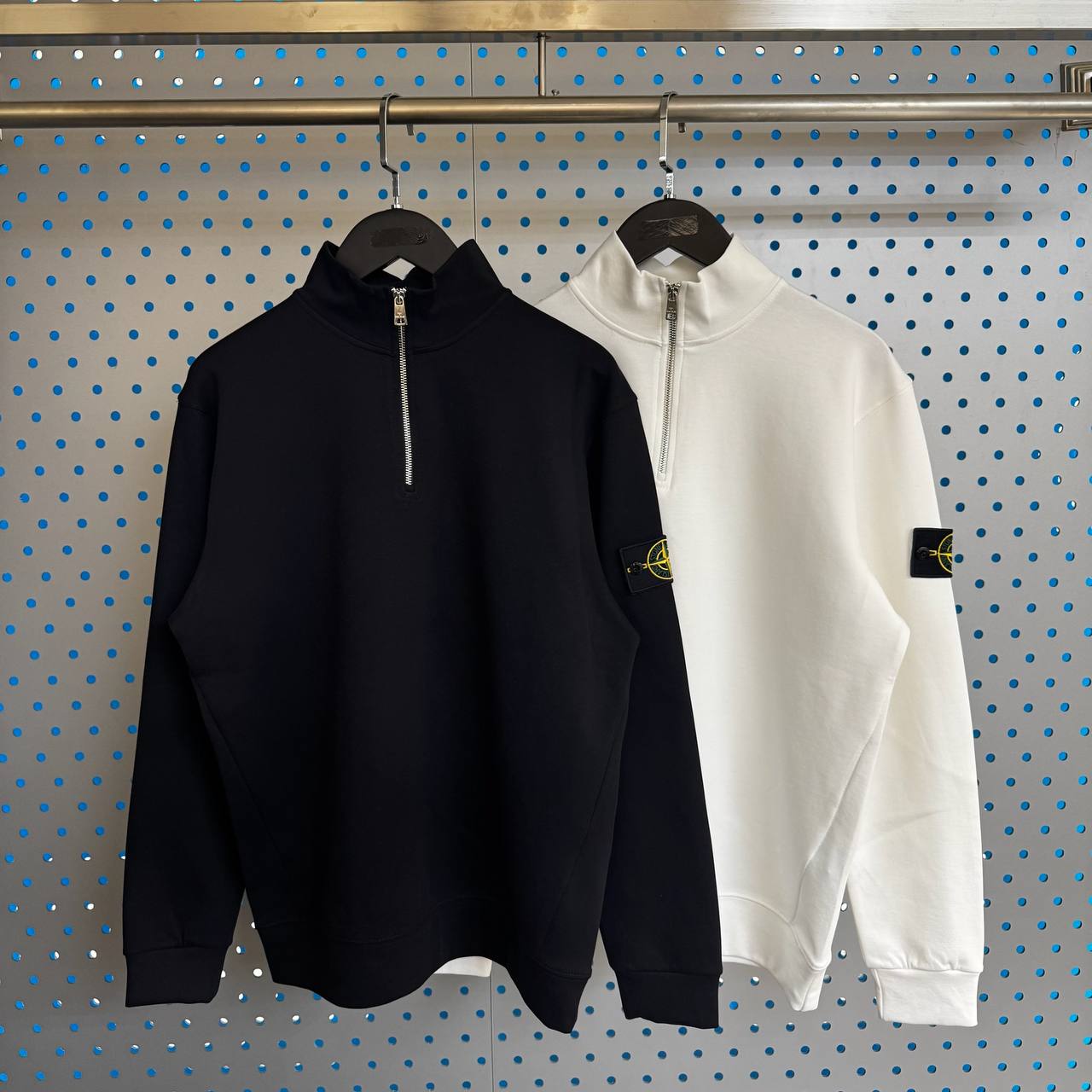 Erkek - Kadın Unisex Fermuarlı Aksesuar Tasarım Sweatshirt (Doubleface İnterlok Kumaş) 1003