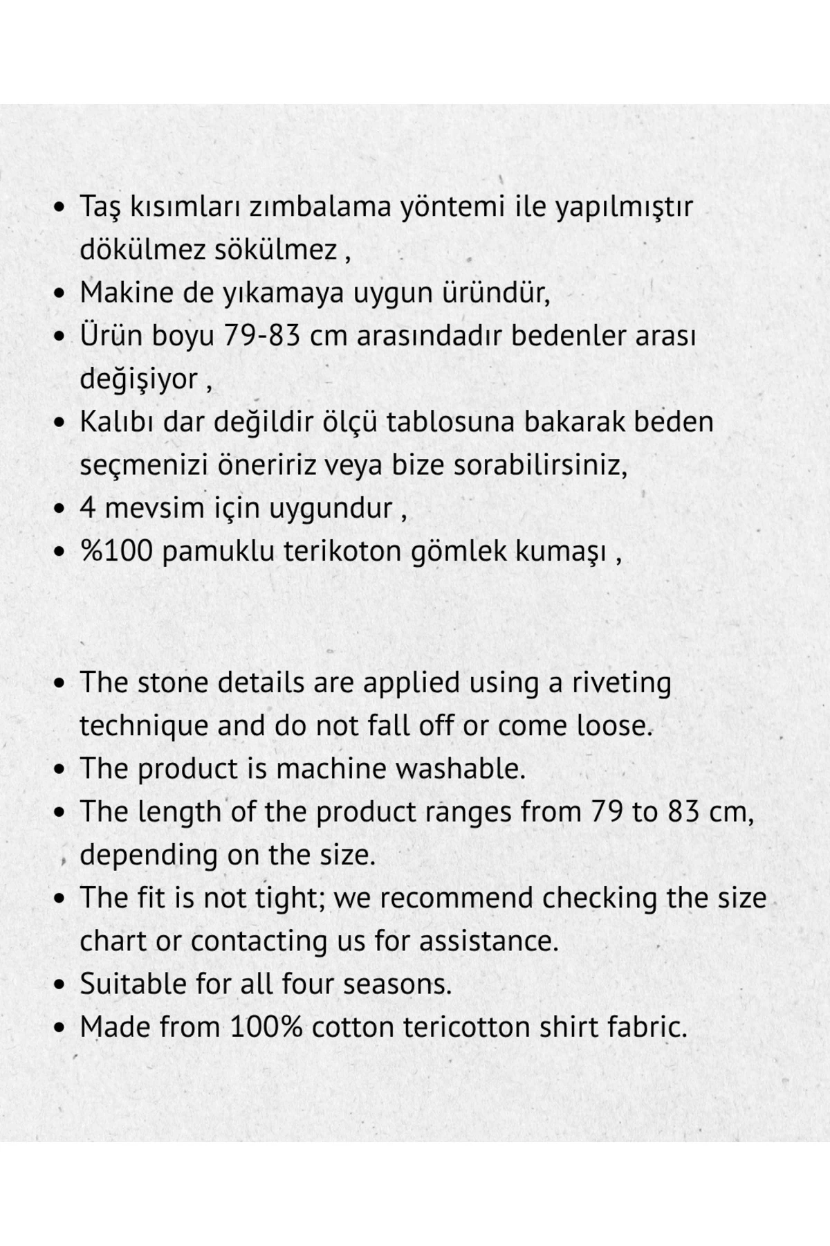 KADIN BUZ MAVİ TAŞ TASARIMLI BÜYÜK BEDEN GÖMLEK