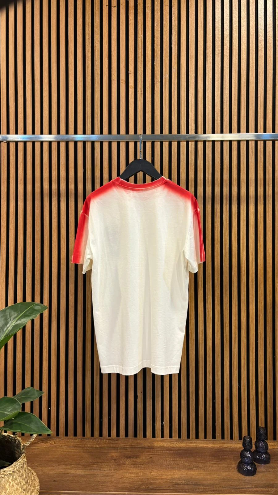 Erkek - Kadın Unisex Özel Ön- Arka Baskı ve A Kalp Nakış Tasarım T-shirt (A-SZR)