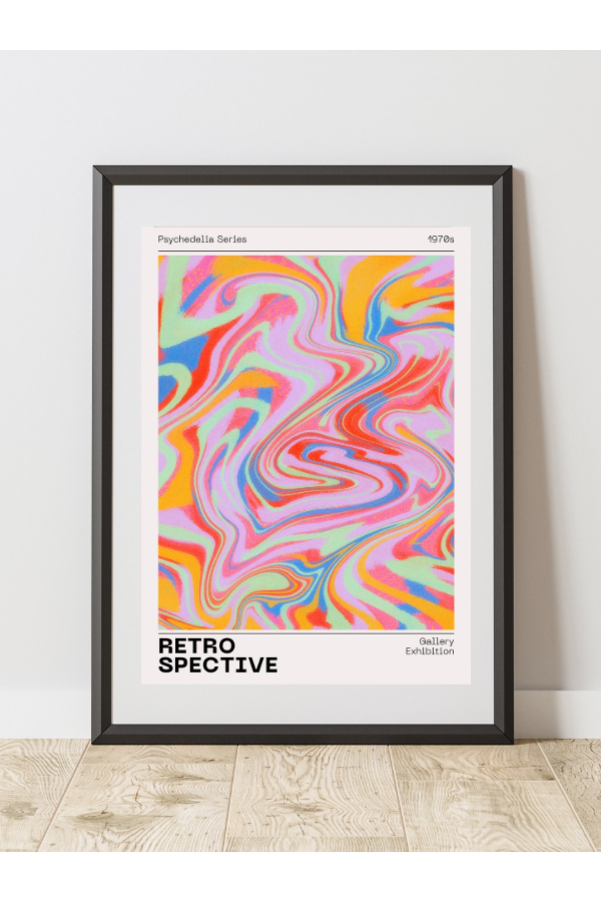Retro Spective Pinterest Dekoratif Çerçevesiz Duvar Tablosu (POSTER)