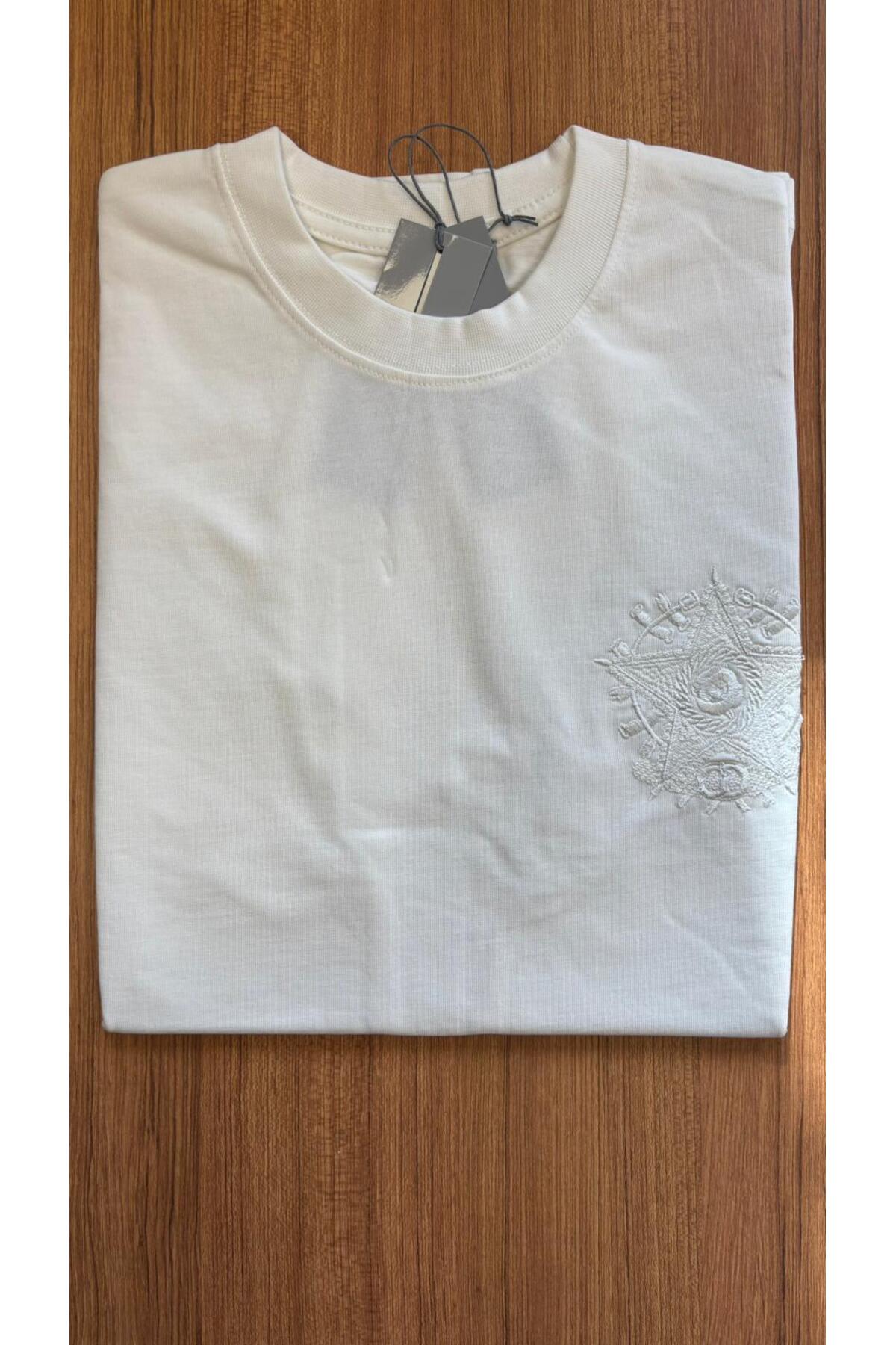 Erkek - Kadın Unisex Özel Nakış Tasarım T-shirt
